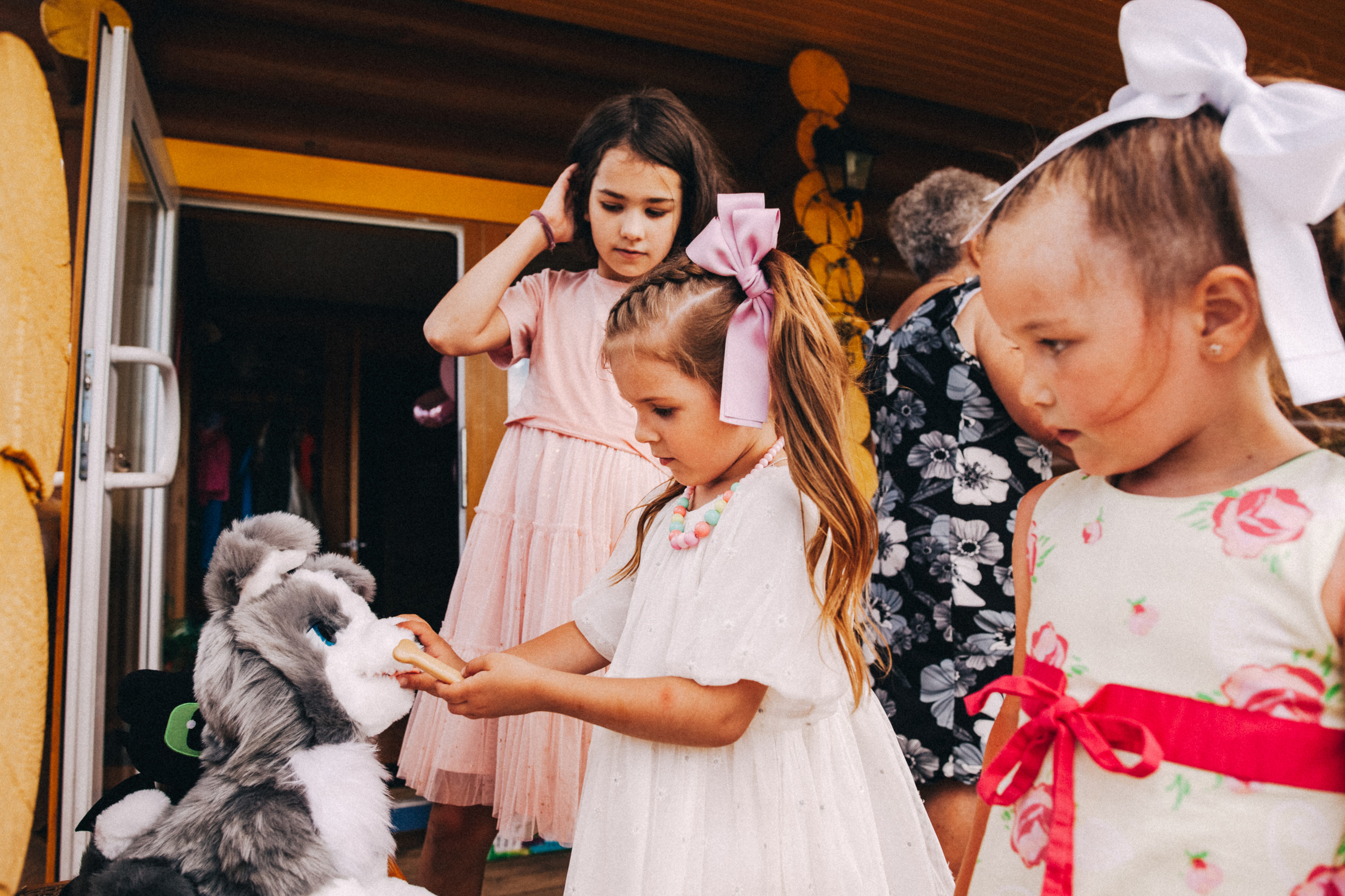 Есении 5 лет. ДР на даче. Семейный фотограф, фотограф родов, репортажей фотограф в Санкт-Петербу