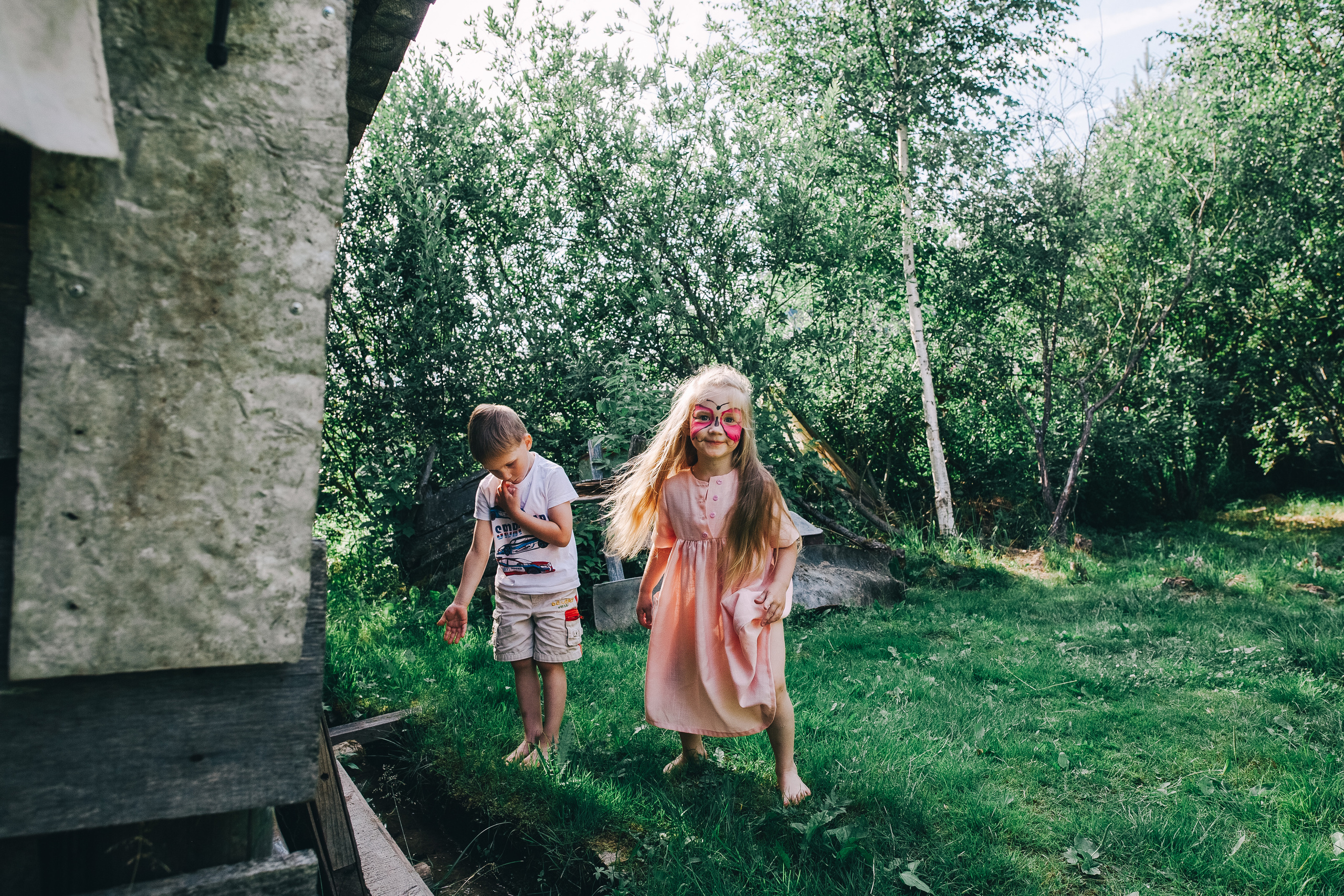 Ульяше 5 лет. Дачный деньрожденский день. Семейный фотограф, фотограф родов, репортажей фотограф в Санкт-Петербу