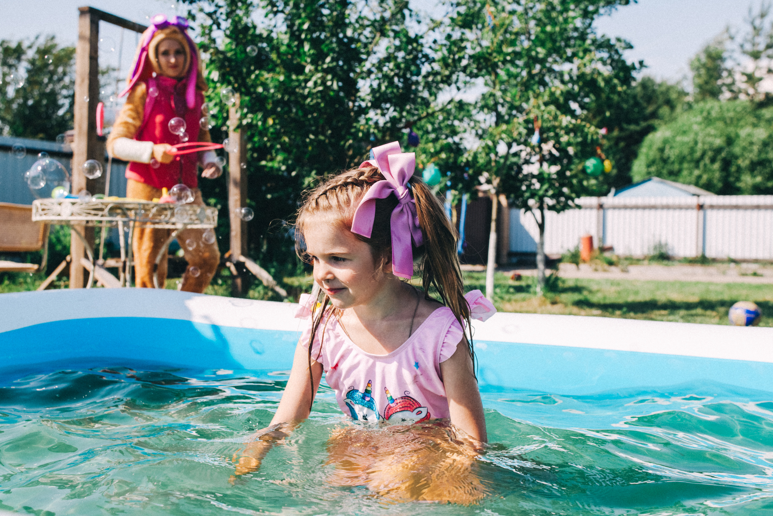 Есении 5 лет. ДР на даче. Семейный фотограф, фотограф родов, репортажей фотограф в Санкт-Петербу