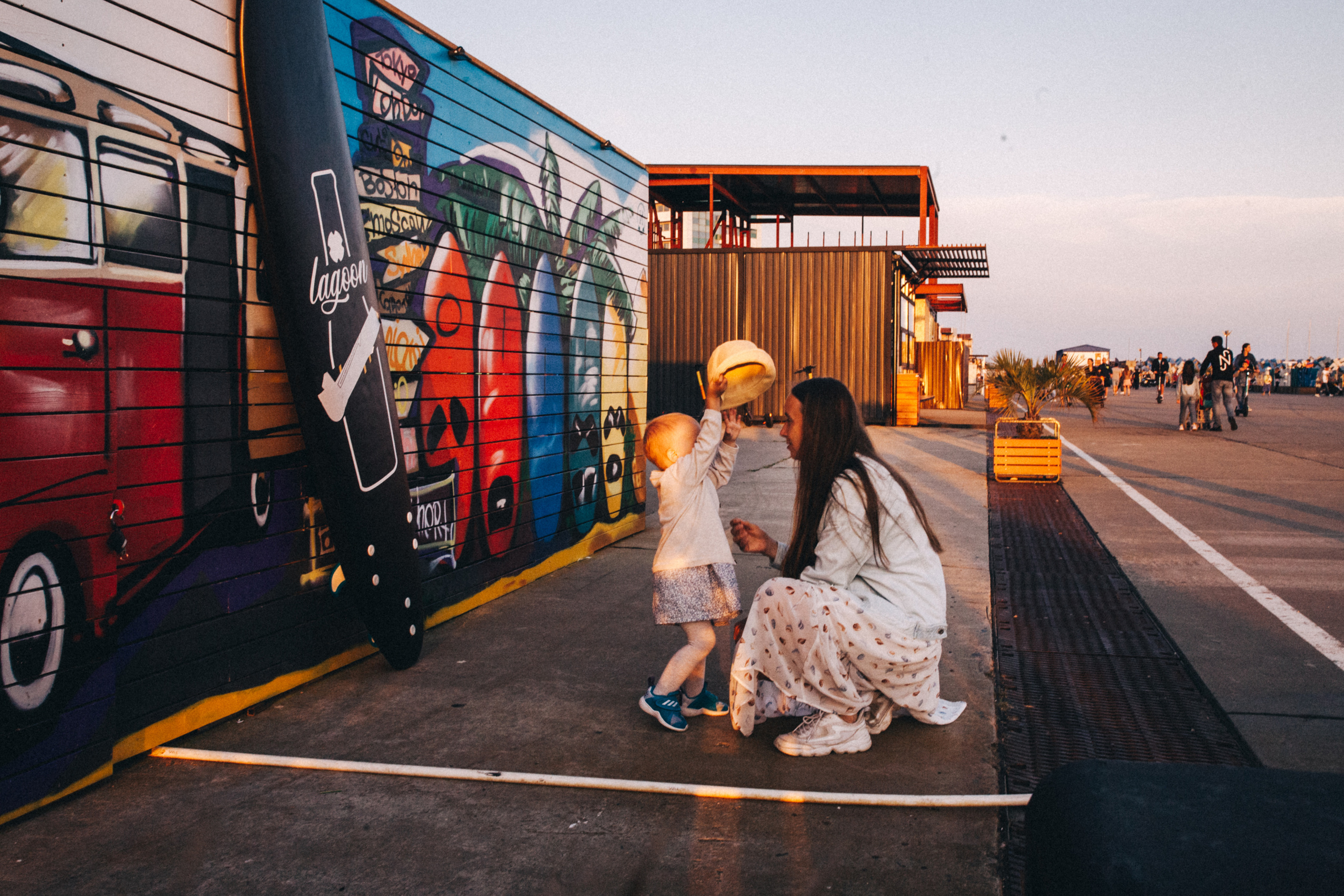 Вася, Маша, Соня. Отпуск в Адлере. Семейный фотограф, фотограф родов, репортажей фотограф в Санкт-Петербу