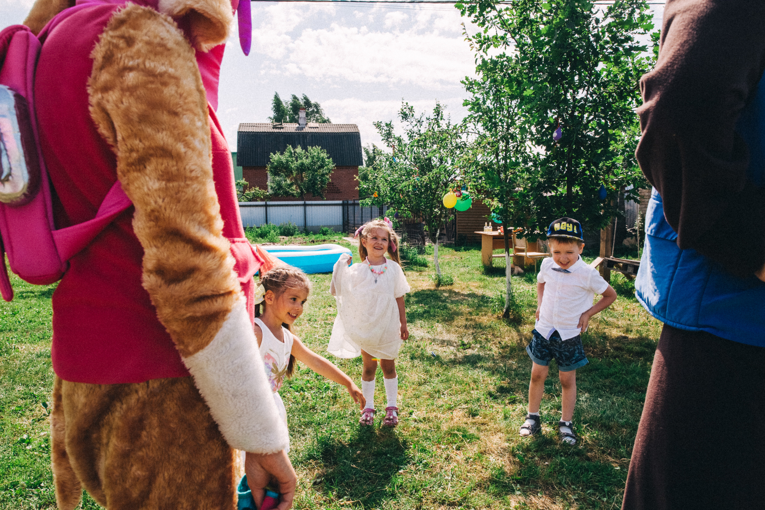 Есении 5 лет. ДР на даче. Семейный фотограф, фотограф родов, репортажей фотограф в Санкт-Петербу