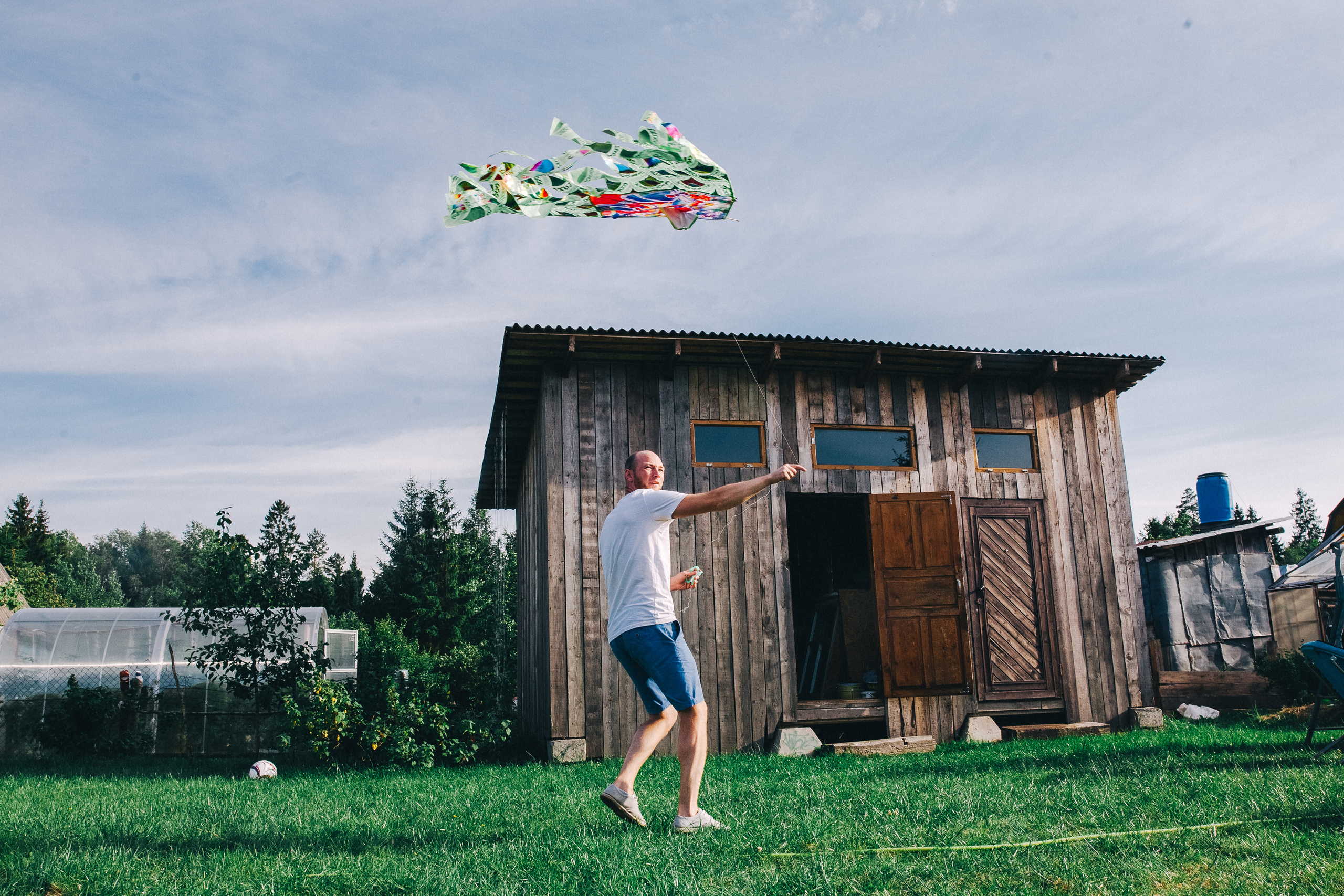 Ульяше 5 лет. Дачный деньрожденский день. Семейный фотограф, фотограф родов, репортажей фотограф в Санкт-Петербу