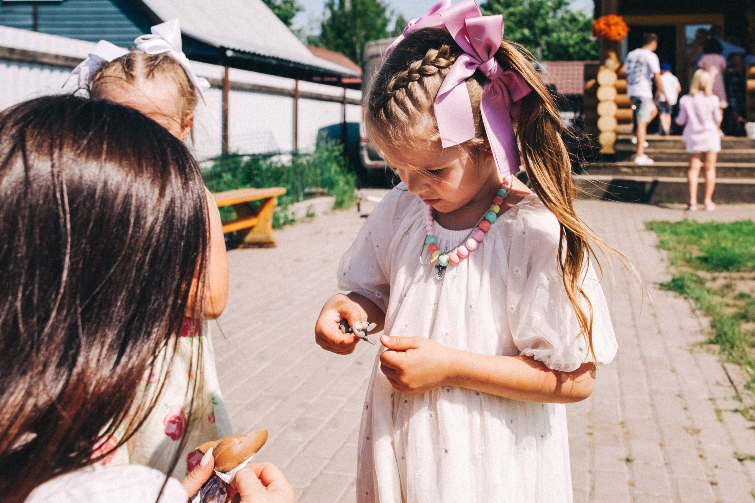 Есении 5 лет. ДР на даче. Семейный фотограф, фотограф родов, репортажей фотограф в Санкт-Петербу