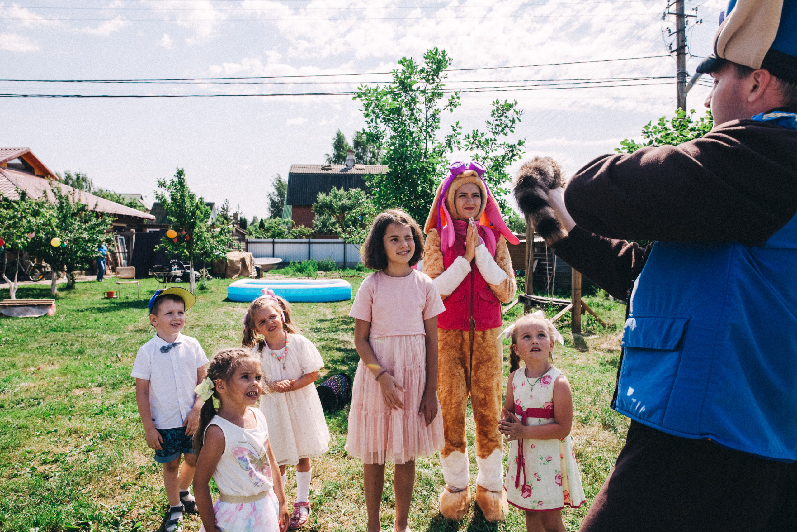 Есении 5 лет. ДР на даче. Семейный фотограф, фотограф родов, репортажей фотограф в Санкт-Петербу
