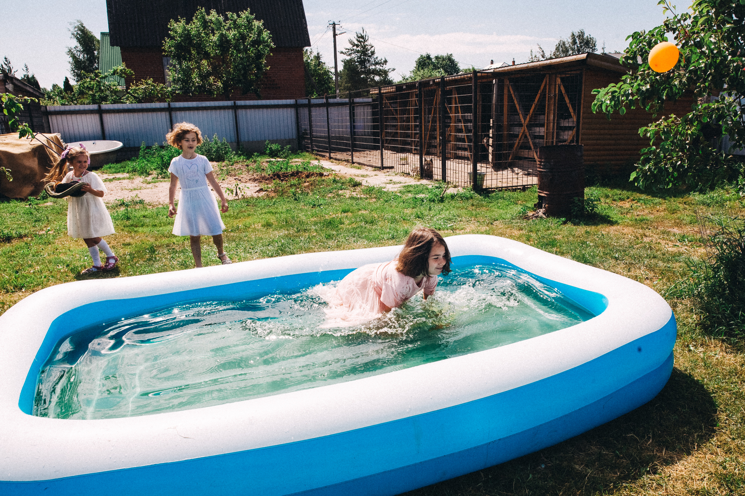 Есении 5 лет. ДР на даче. Семейный фотограф, фотограф родов, репортажей фотограф в Санкт-Петербу