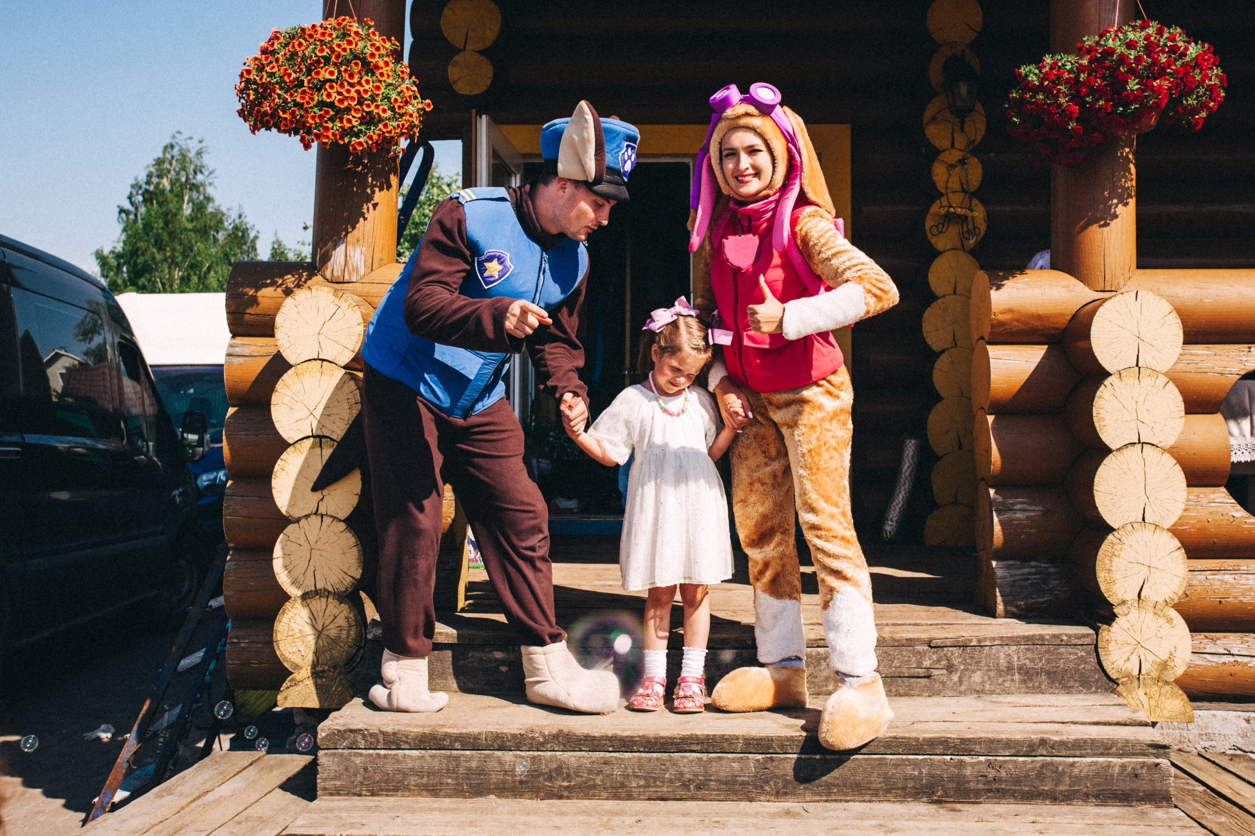 Есении 5 лет. ДР на даче. Семейный фотограф, фотограф родов, репортажей фотограф в Санкт-Петербу
