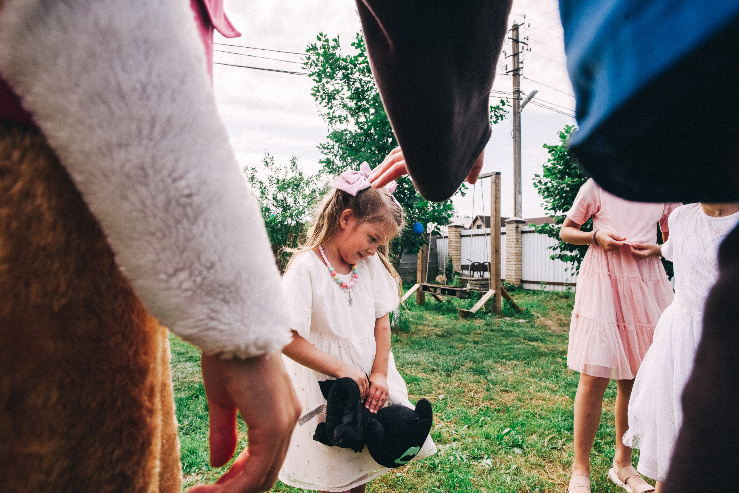 Есении 5 лет. ДР на даче. Семейный фотограф, фотограф родов, репортажей фотограф в Санкт-Петербу