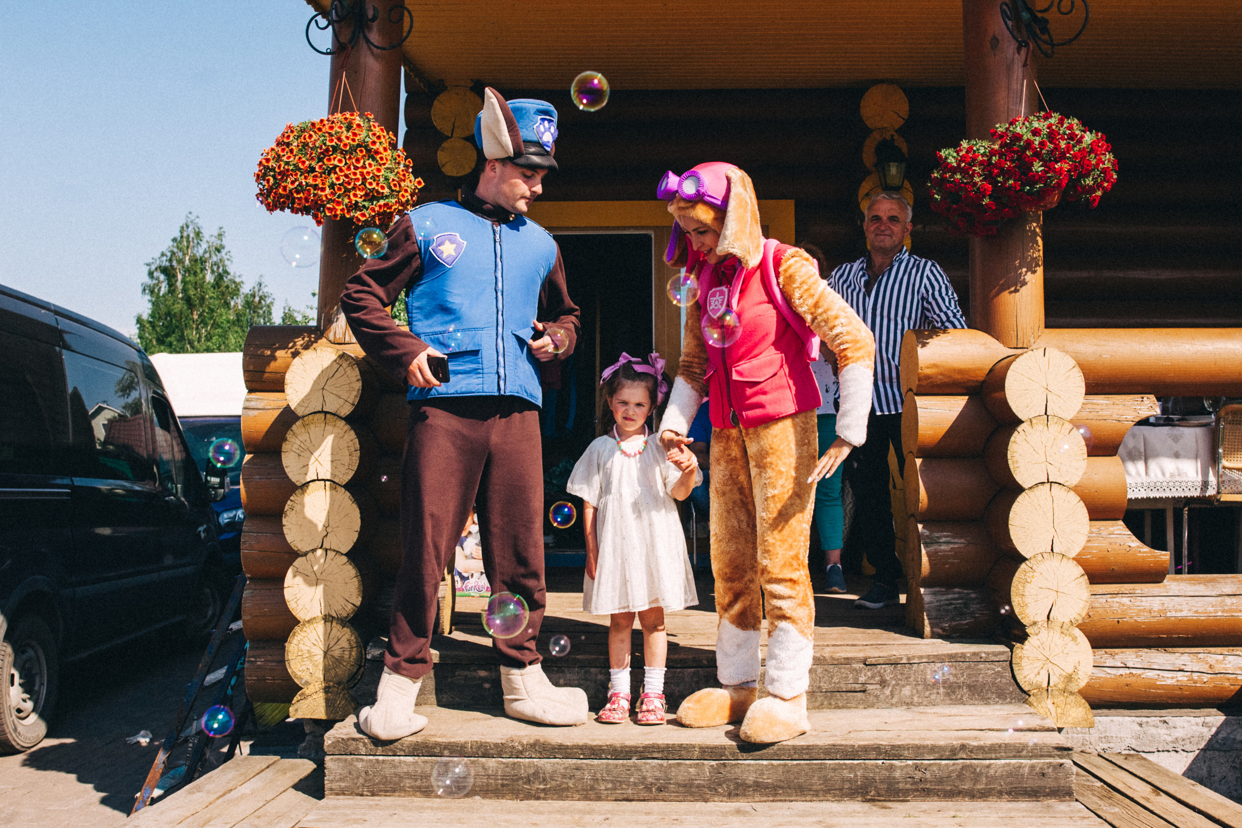 Есении 5 лет. ДР на даче. Семейный фотограф, фотограф родов, репортажей фотограф в Санкт-Петербу