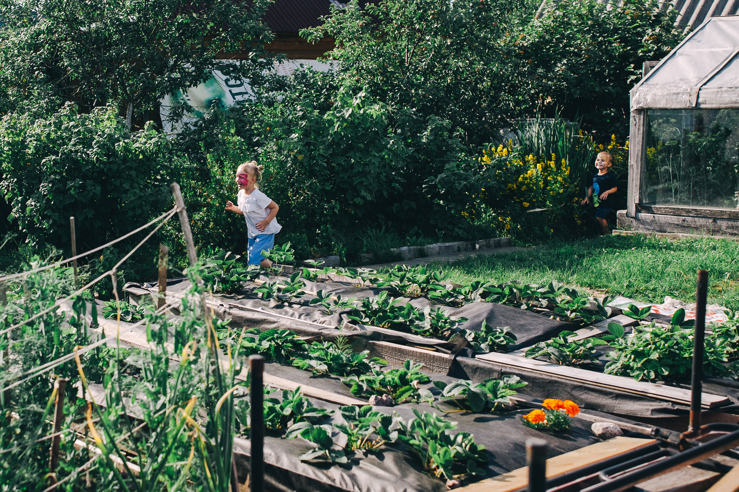 Ульяше 5 лет. Дачный деньрожденский день. Семейный фотограф, фотограф родов, репортажей фотограф в Санкт-Петербу