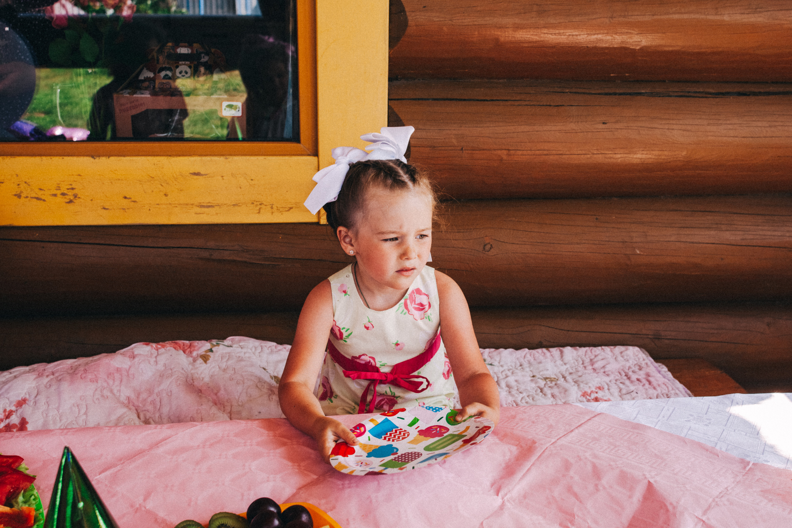 Есении 5 лет. ДР на даче. Семейный фотограф, фотограф родов, репортажей фотограф в Санкт-Петербу