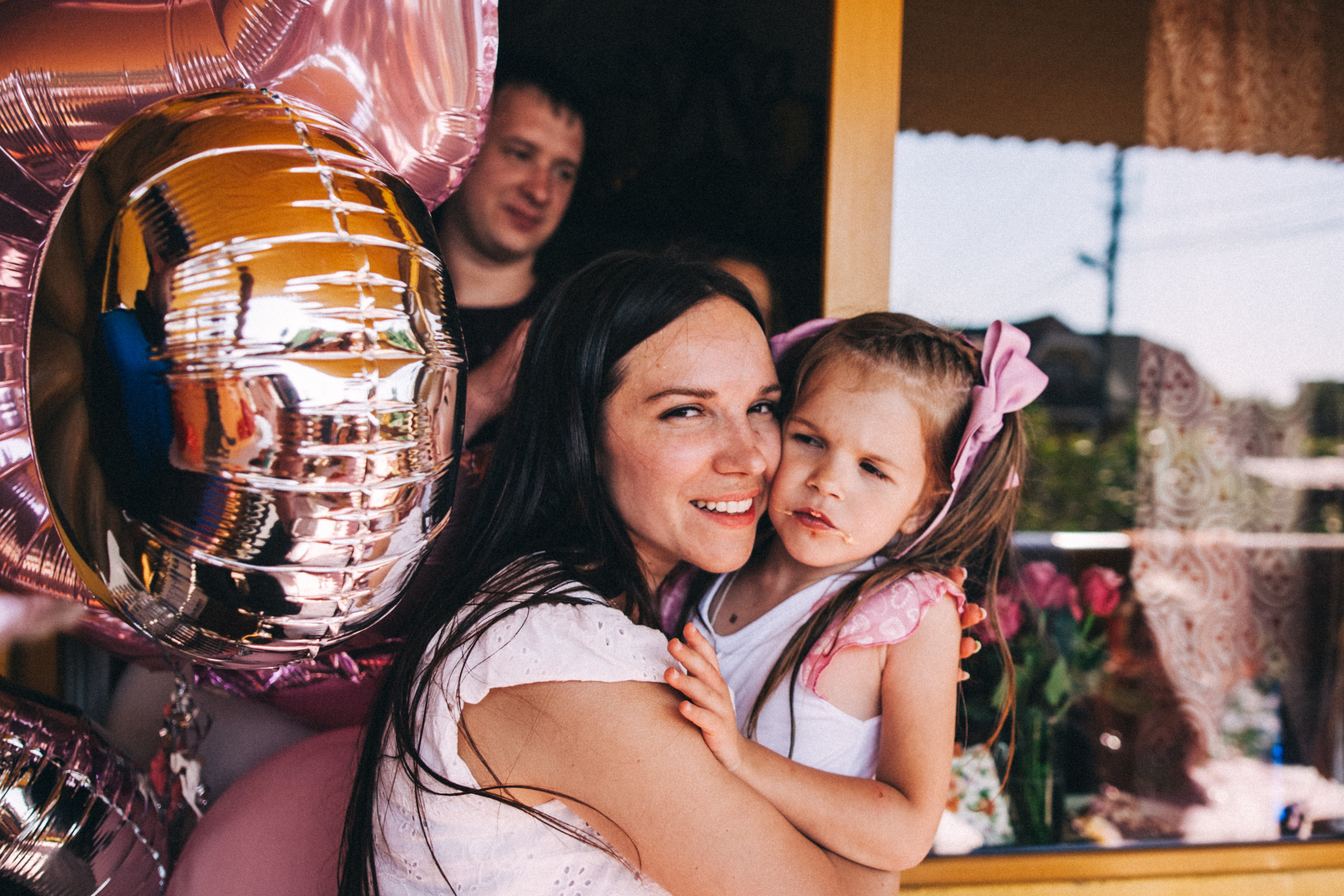 Есении 5 лет. ДР на даче. Семейный фотограф, фотограф родов, репортажей фотограф в Санкт-Петербу