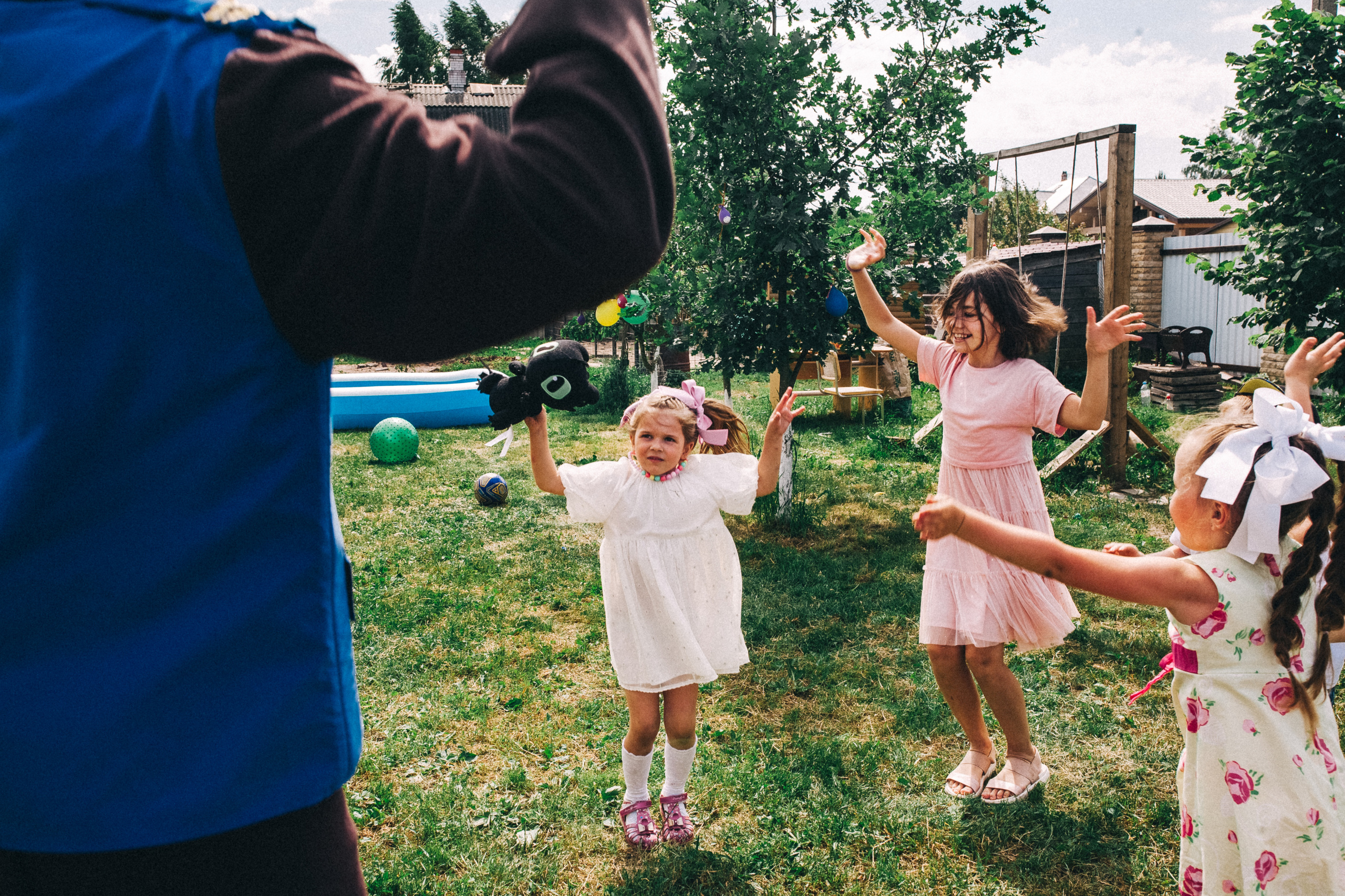 Есении 5 лет. ДР на даче. Семейный фотограф, фотограф родов, репортажей фотограф в Санкт-Петербу
