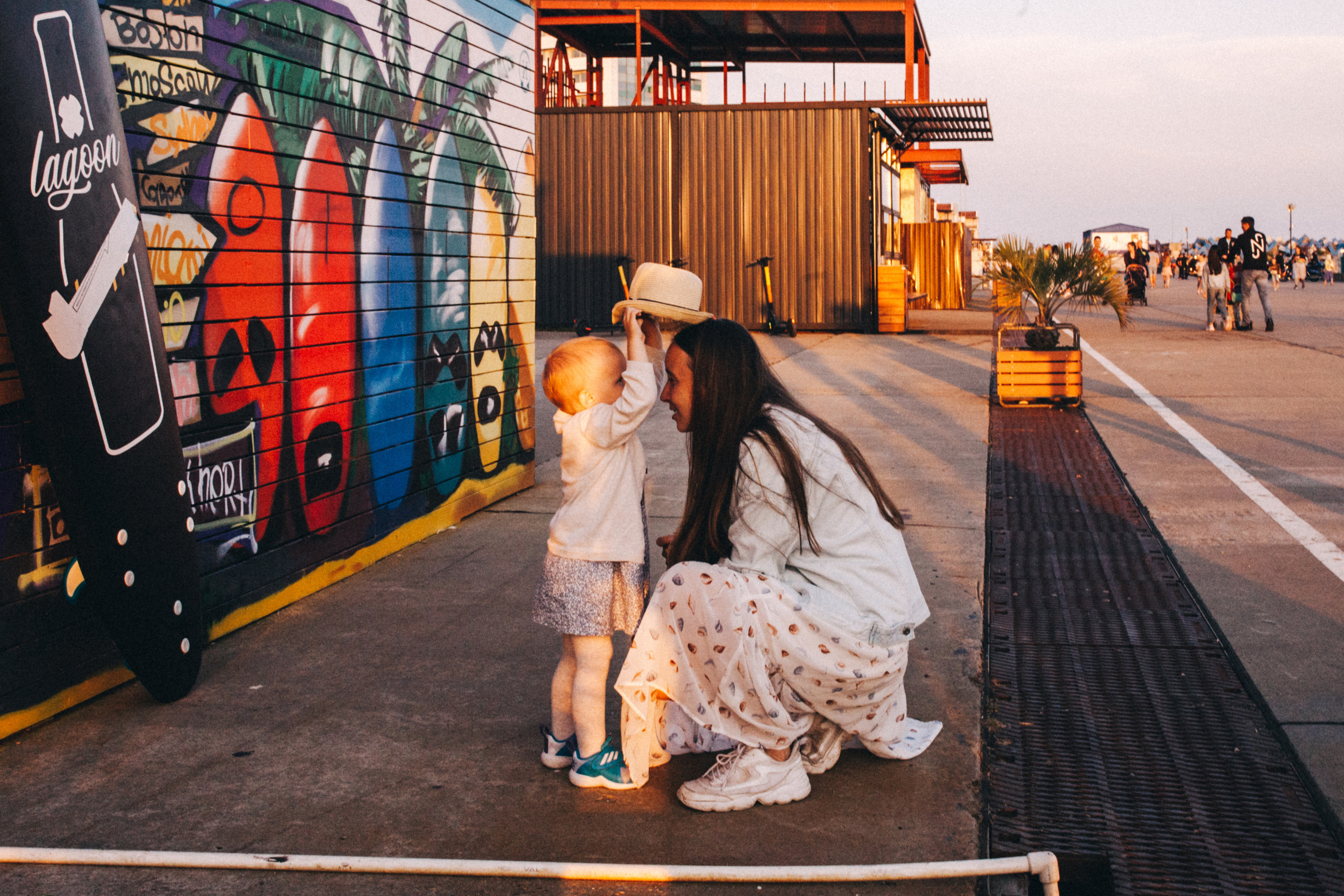 Вася, Маша, Соня. Отпуск в Адлере. Семейный фотограф, фотограф родов, репортажей фотограф в Санкт-Петербу