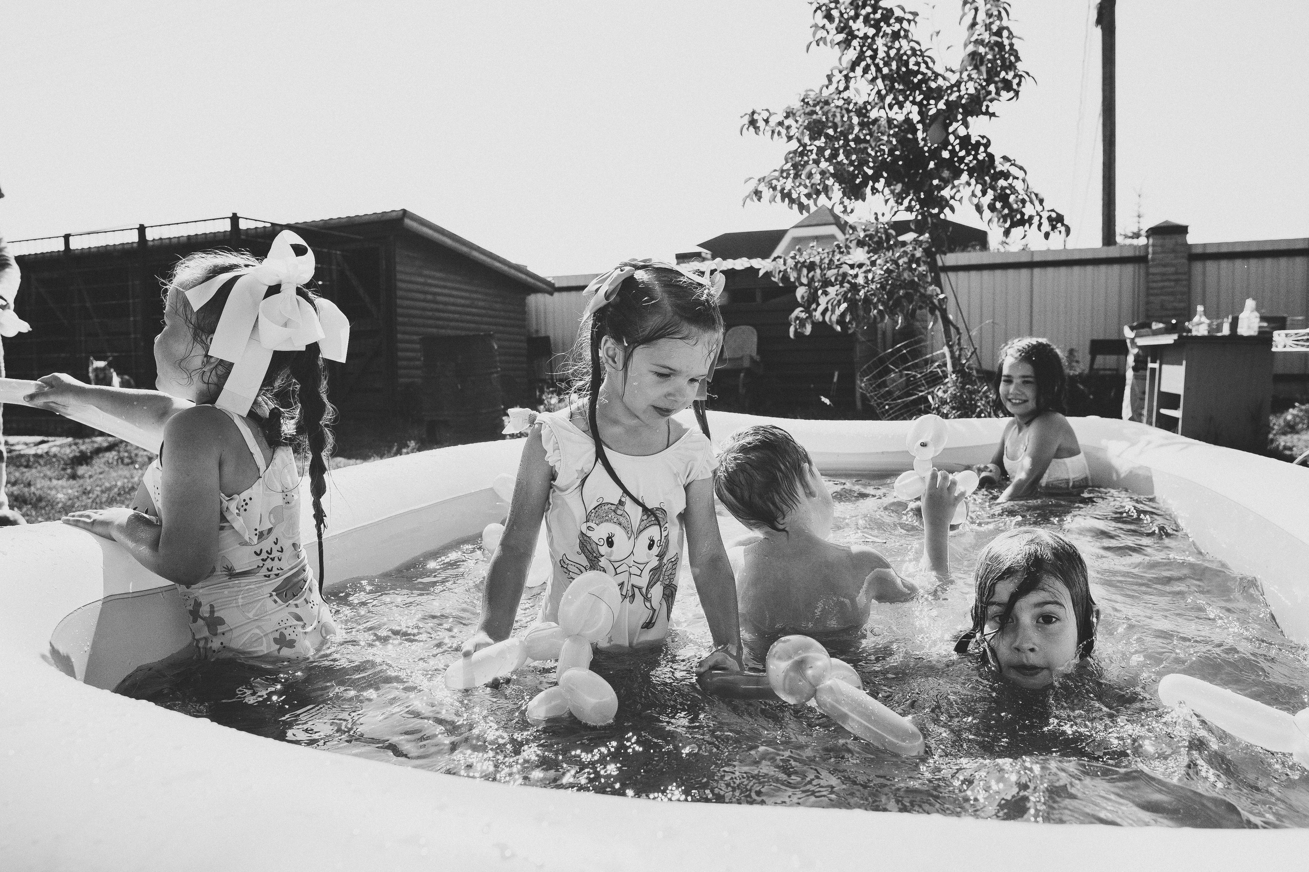 Есении 5 лет. ДР на даче. Семейный фотограф, фотограф родов, репортажей фотограф в Санкт-Петербу