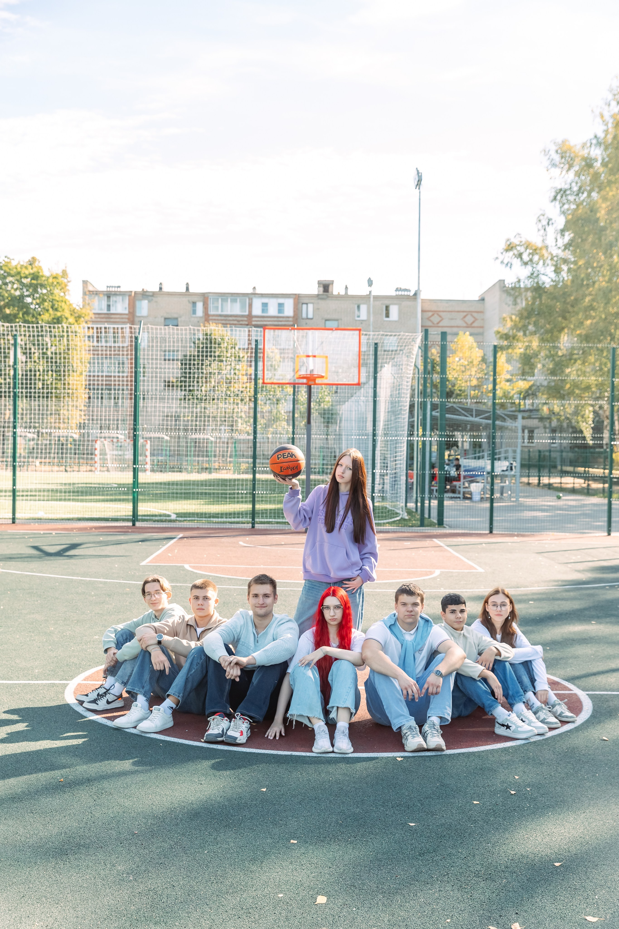 Позирование группы. Выпускные альбомы для детского сада и школы