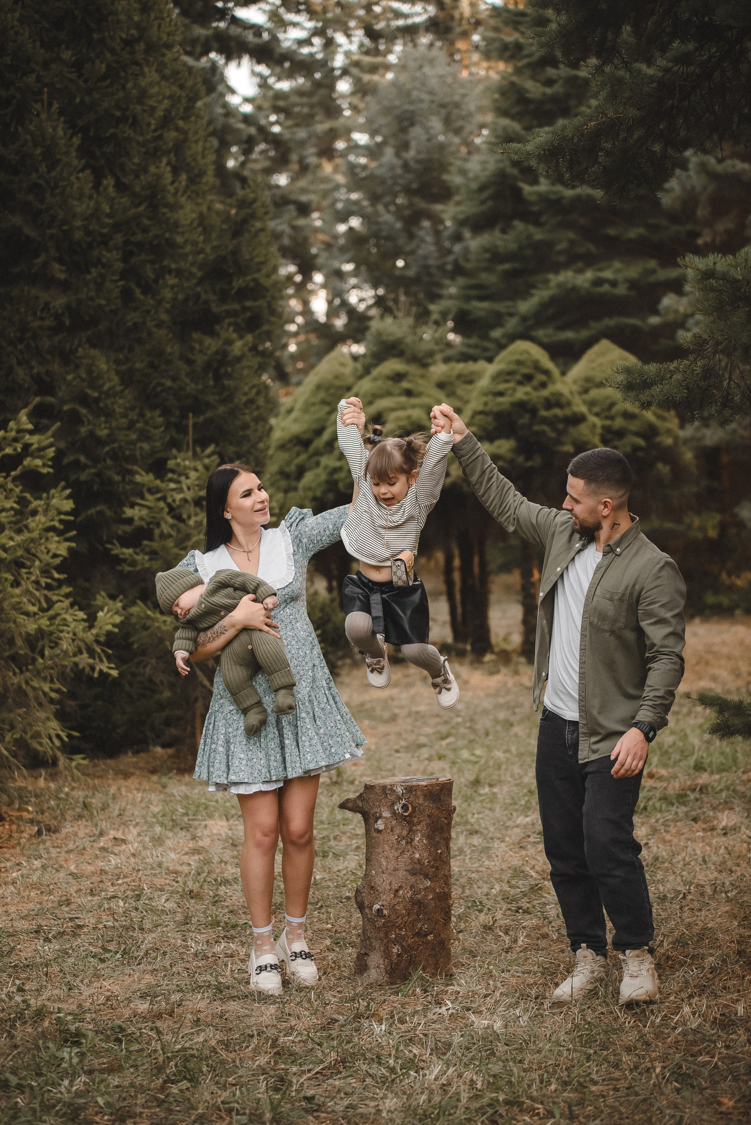 Семейная прогулка в ботаническом саду. Семейный фотограф в г. Ставрополь, Сорокина Мария