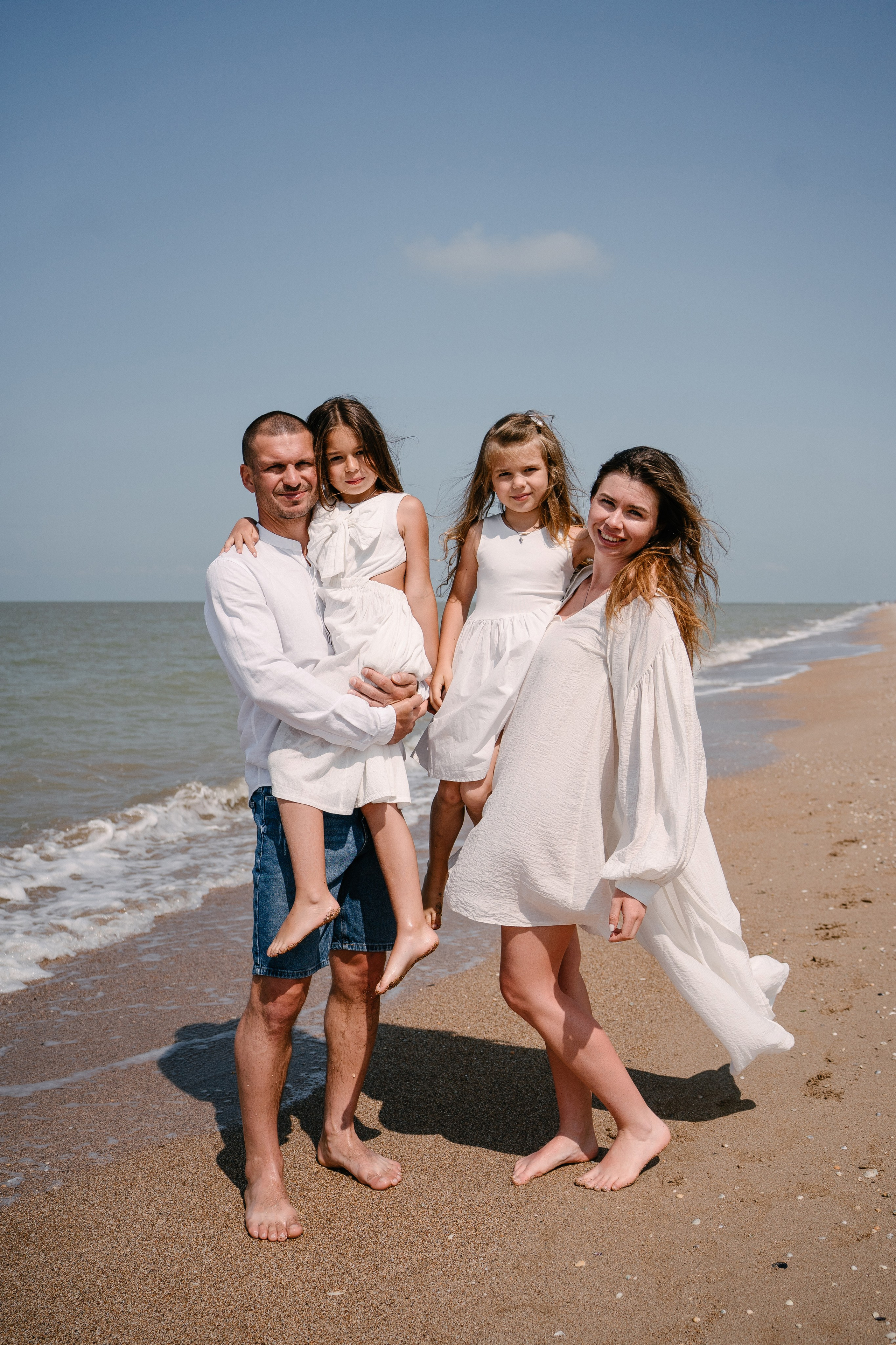 Артем, Мила, Маша и Даша. Свадебный и семейный фотограф в Воронеже Анастасия Бойко