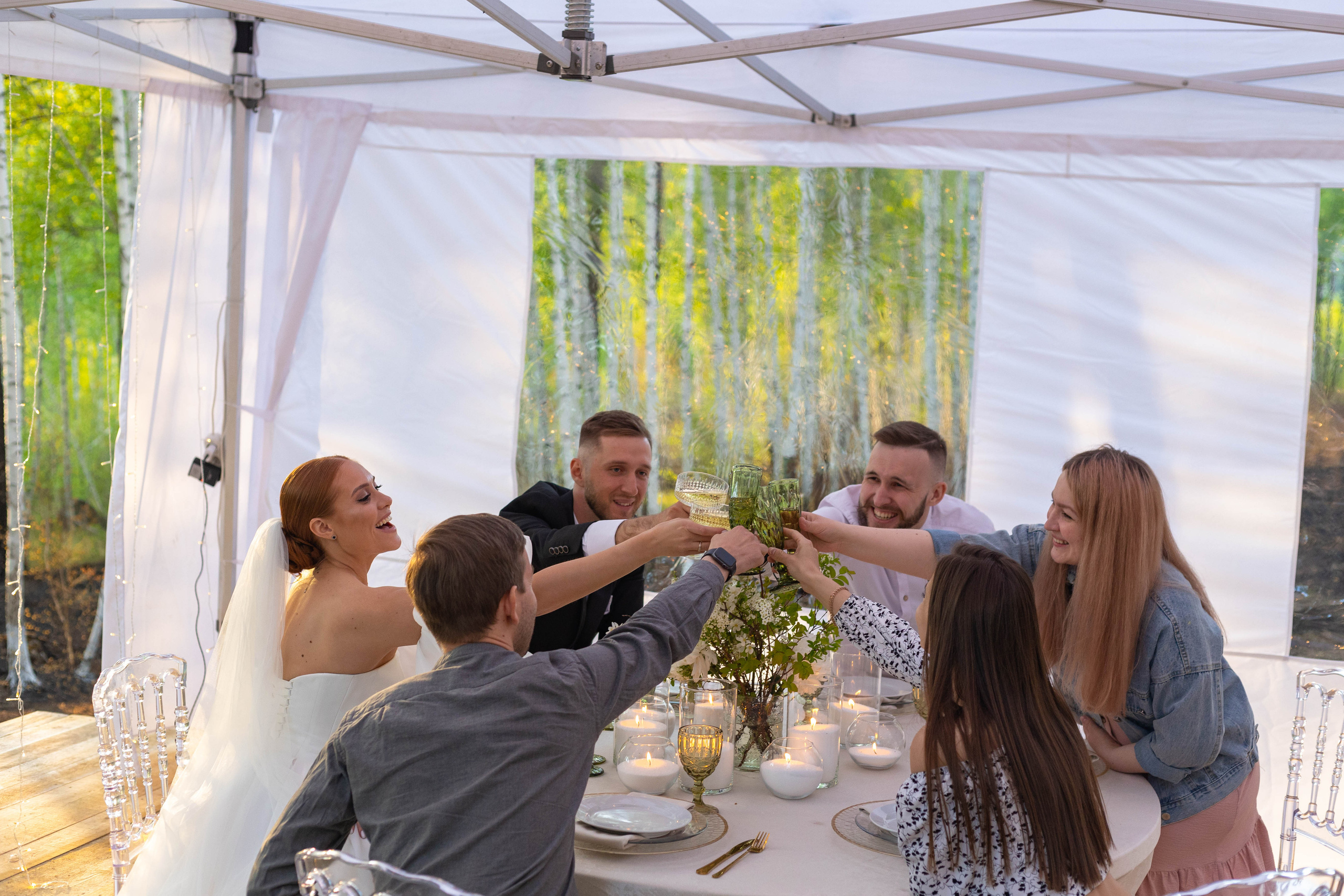 Свадебный банкет. Фотограф в Чите Анна Осадчая