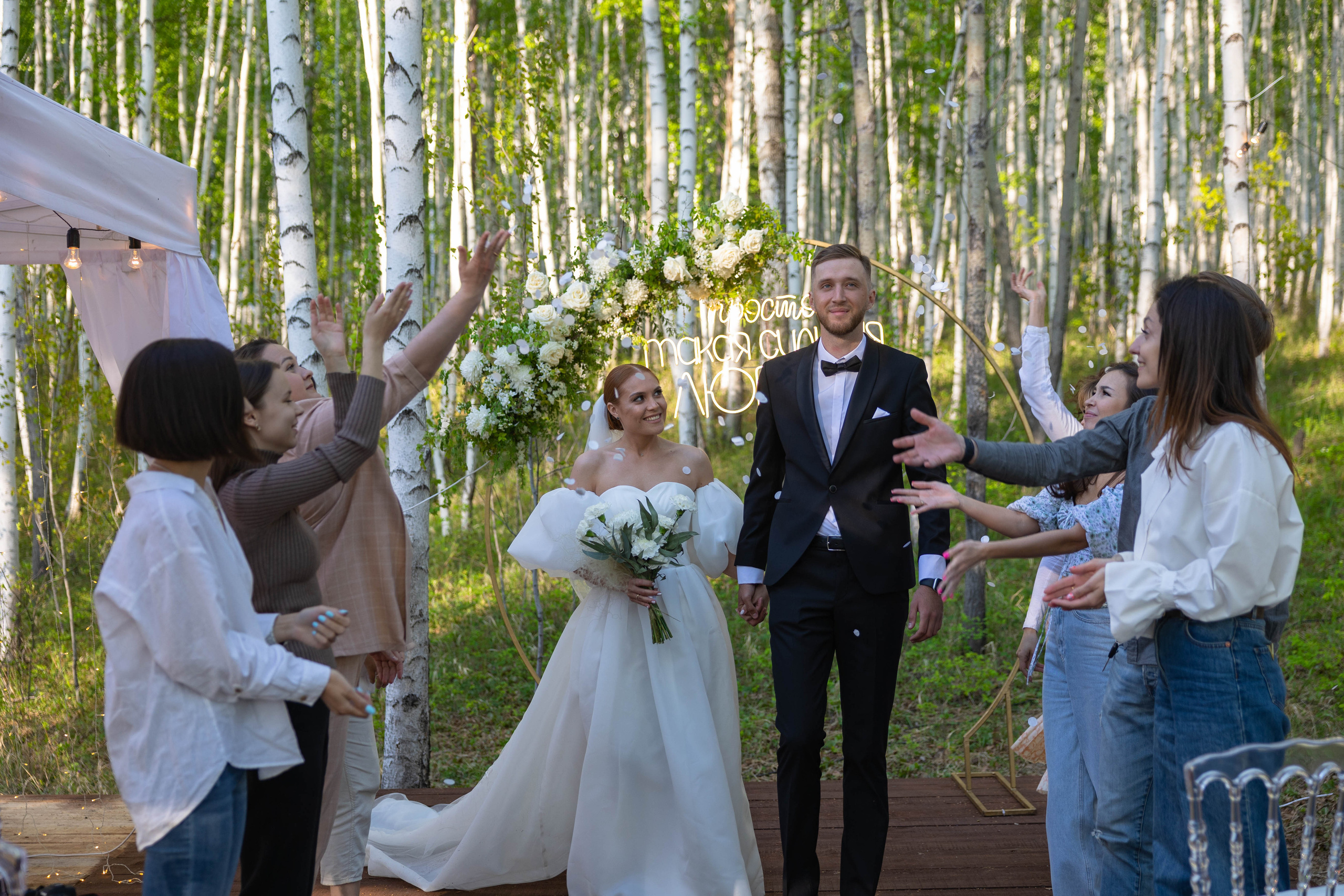 Свадебный банкет. Фотограф в Чите Анна Осадчая