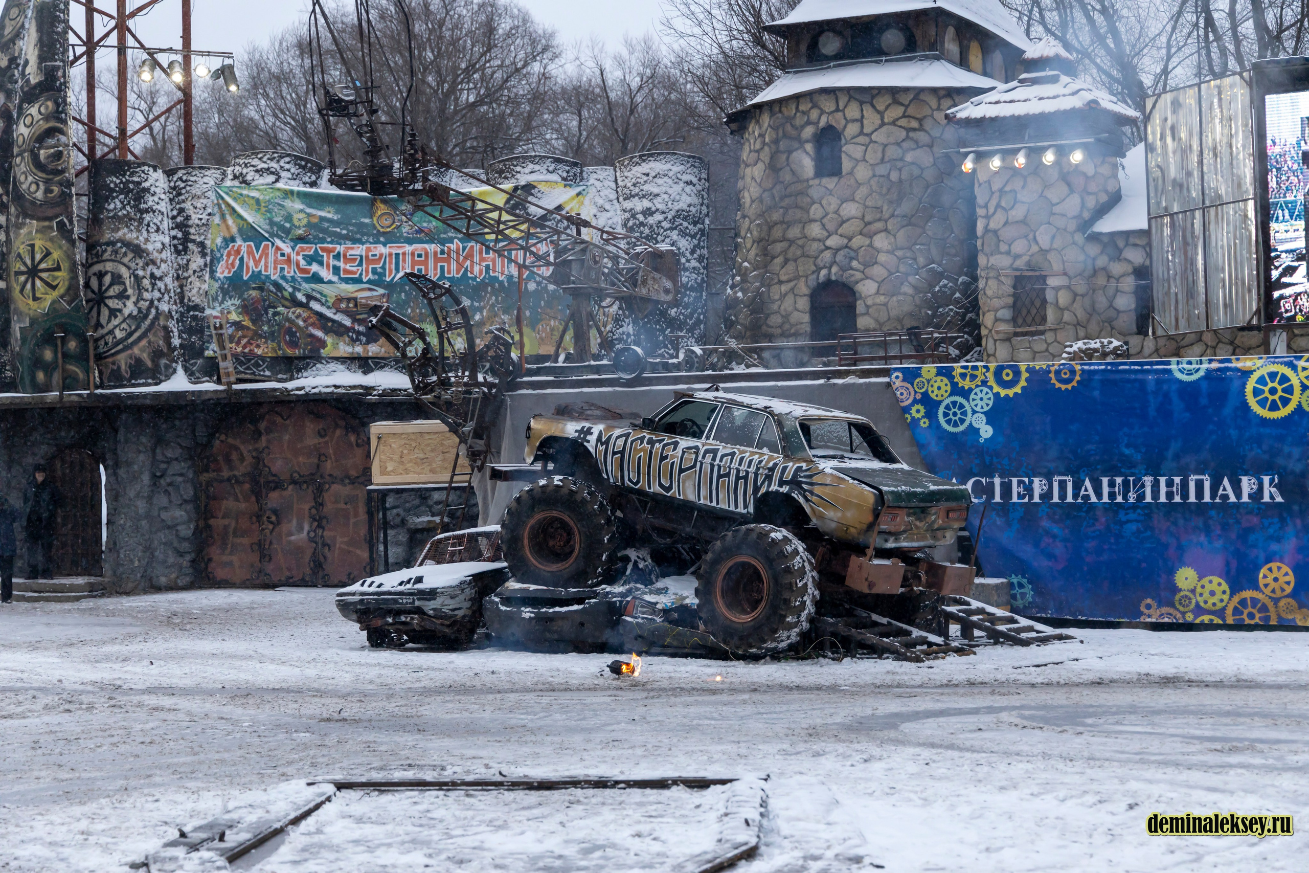 Танки против Монстр-Траков. Репортажный, семейный и студийный фотограф в Москве Демин Алексей