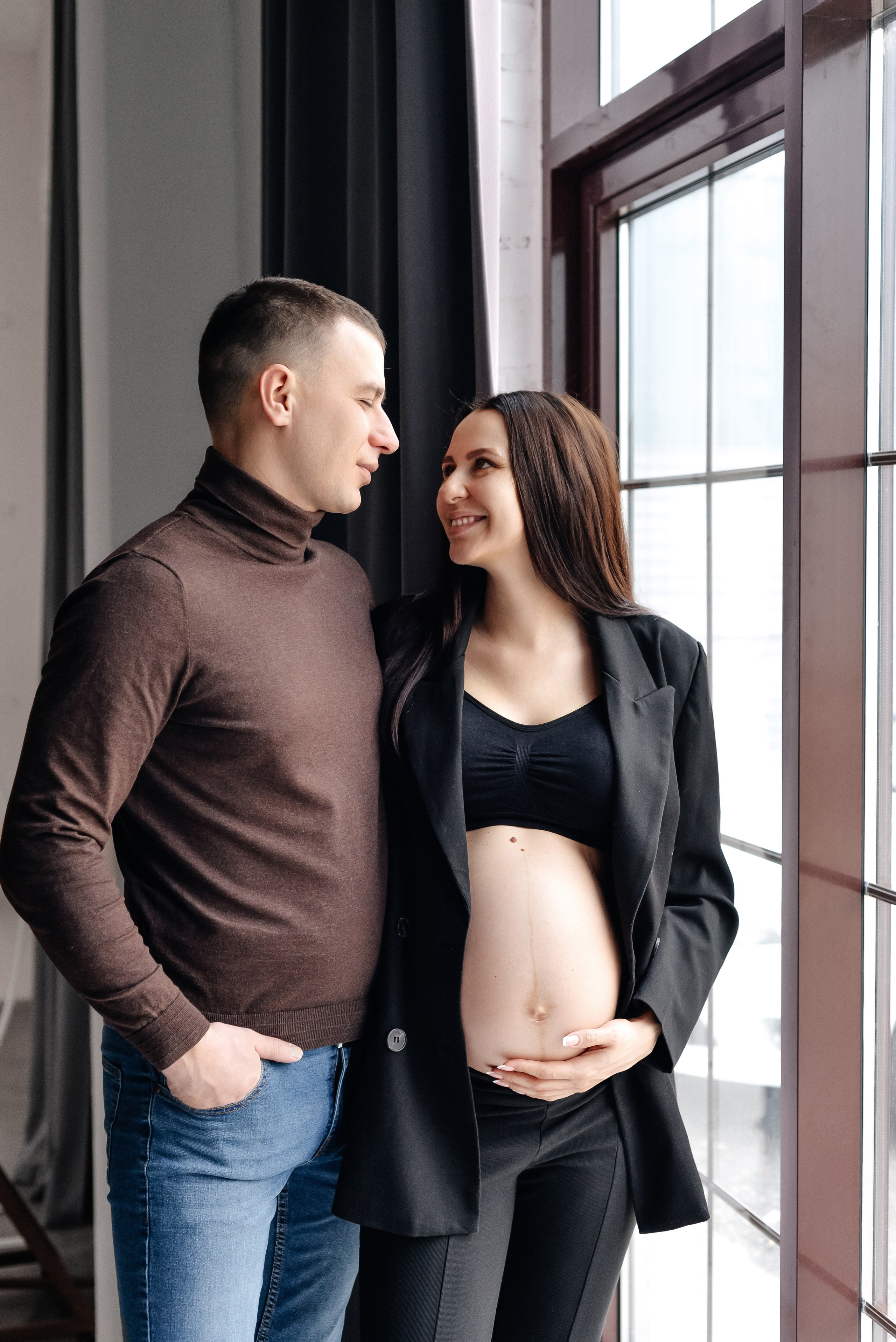 Наташа и Леша в студии Теплопункт. Семейный и свадебный фотограф Галина Абакумова, фотосессии в Белгороде