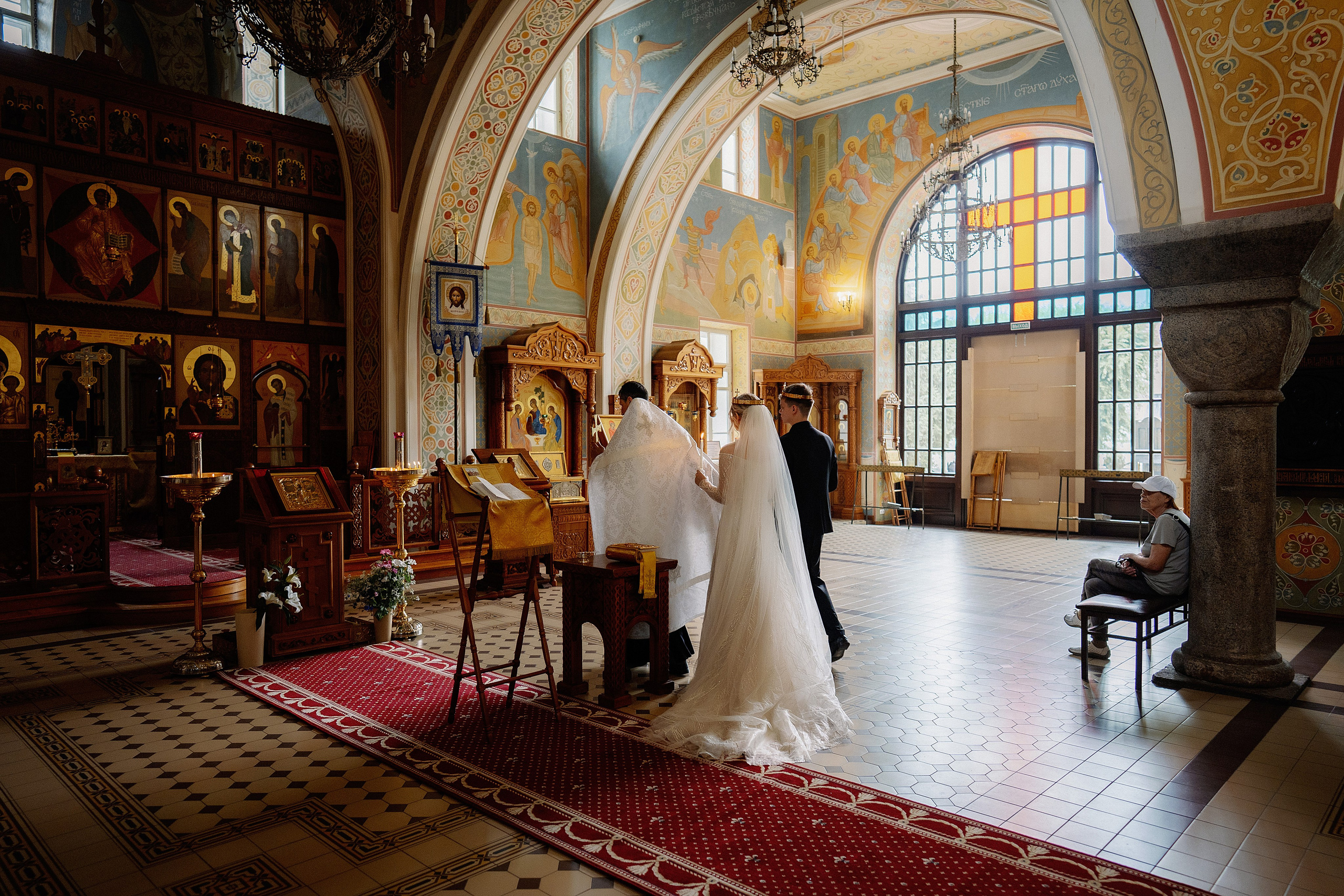 Евгений и Алёна. Фотограф на Крещение и Венчание в Красноярске Рамазанова Юлия