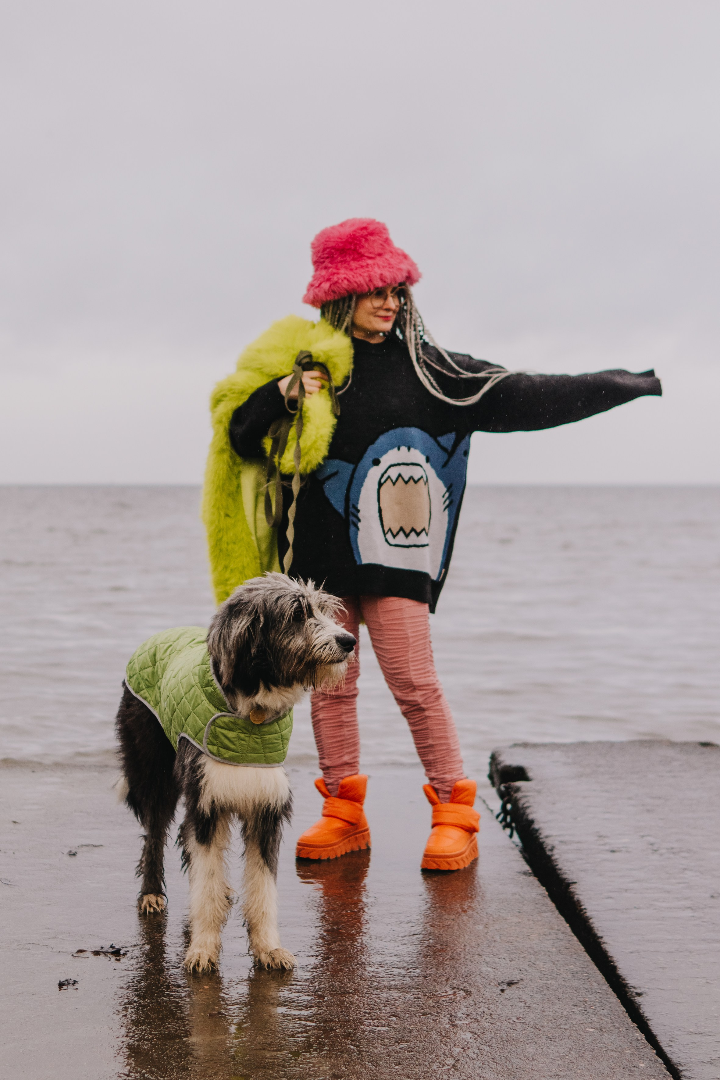 Life with dog. Saamill