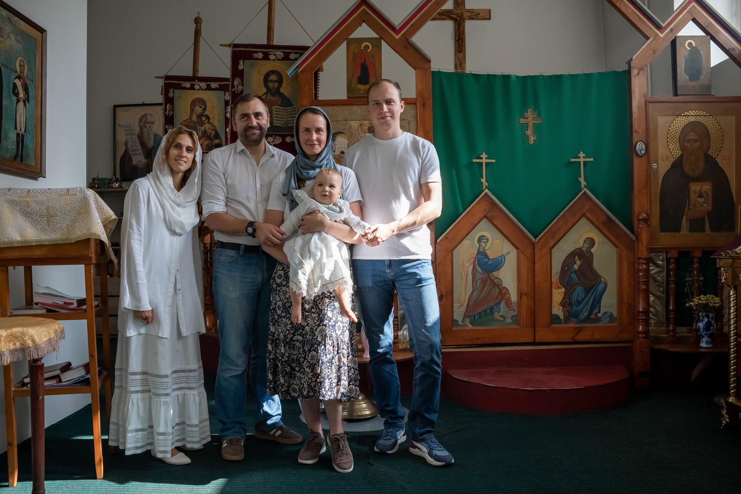 Крещение Савелия. Студийный и портретный фотограф в САНКТ-ПЕТЕРБУРГЕИрина Махаон