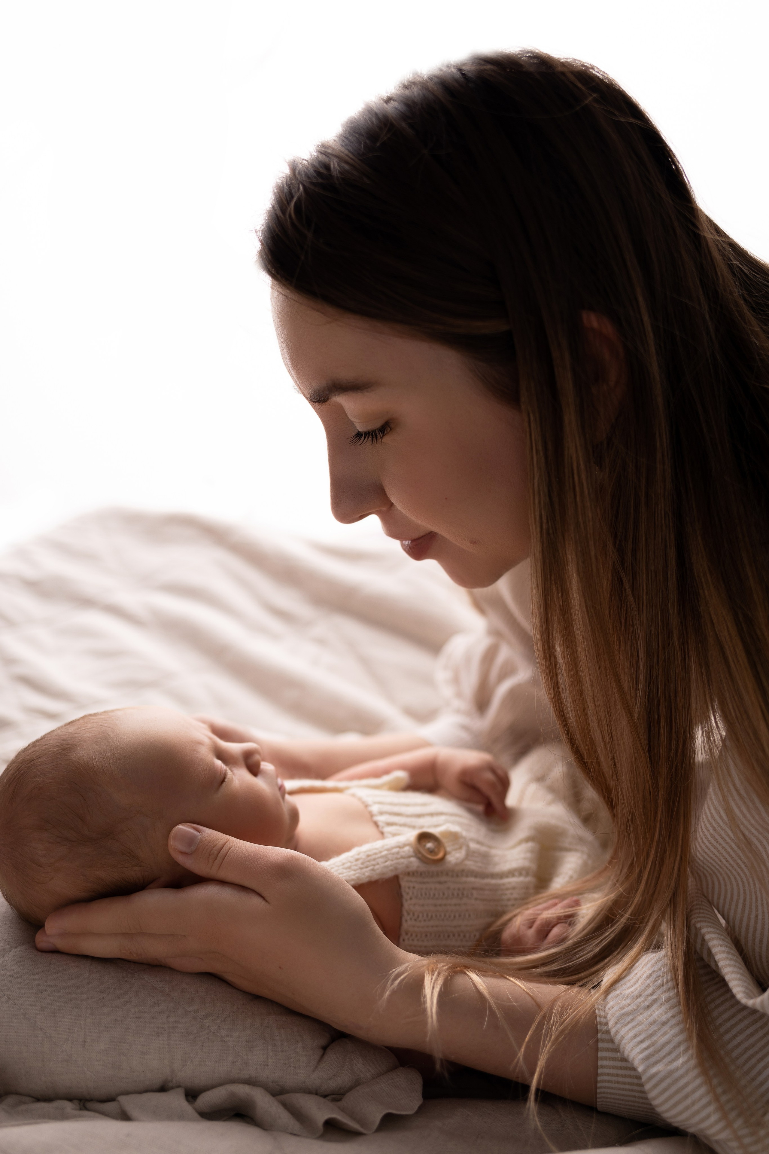 Newborn съемка в стиле Лайф. Фотограф новорожденных малышей в Омске и Омской области Эльвира Камаева