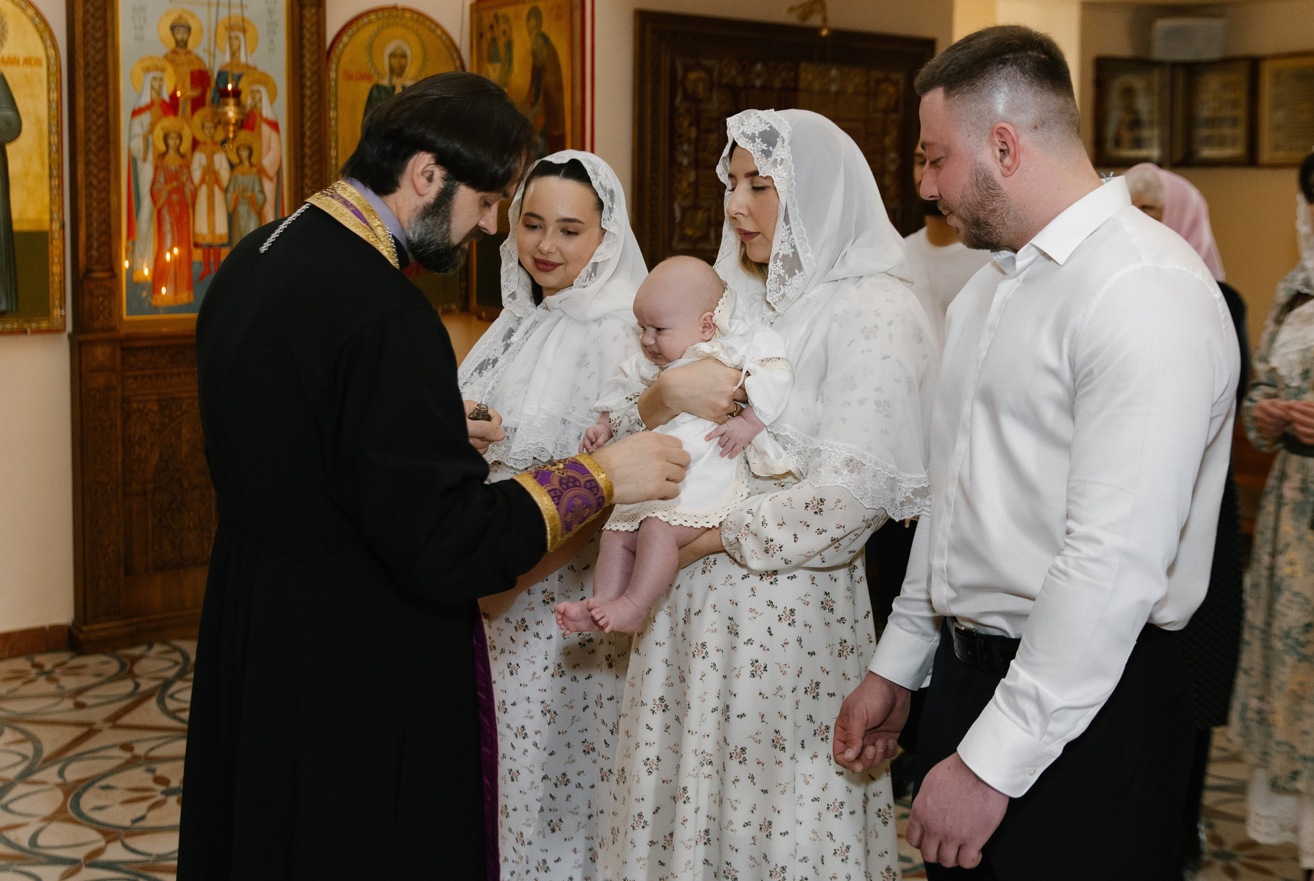 Крещение Марка. Свадебный и семейный фотограф в Таганроге и Ростове Руднева Анастасия