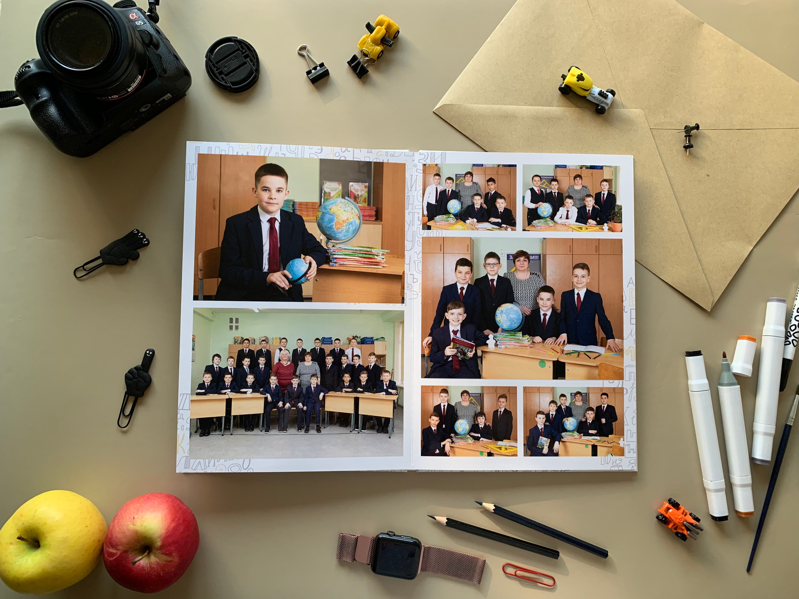 Начальная школа. Готовые работы. Фотокниги в Туле. Выпускные фотокниги в Туле