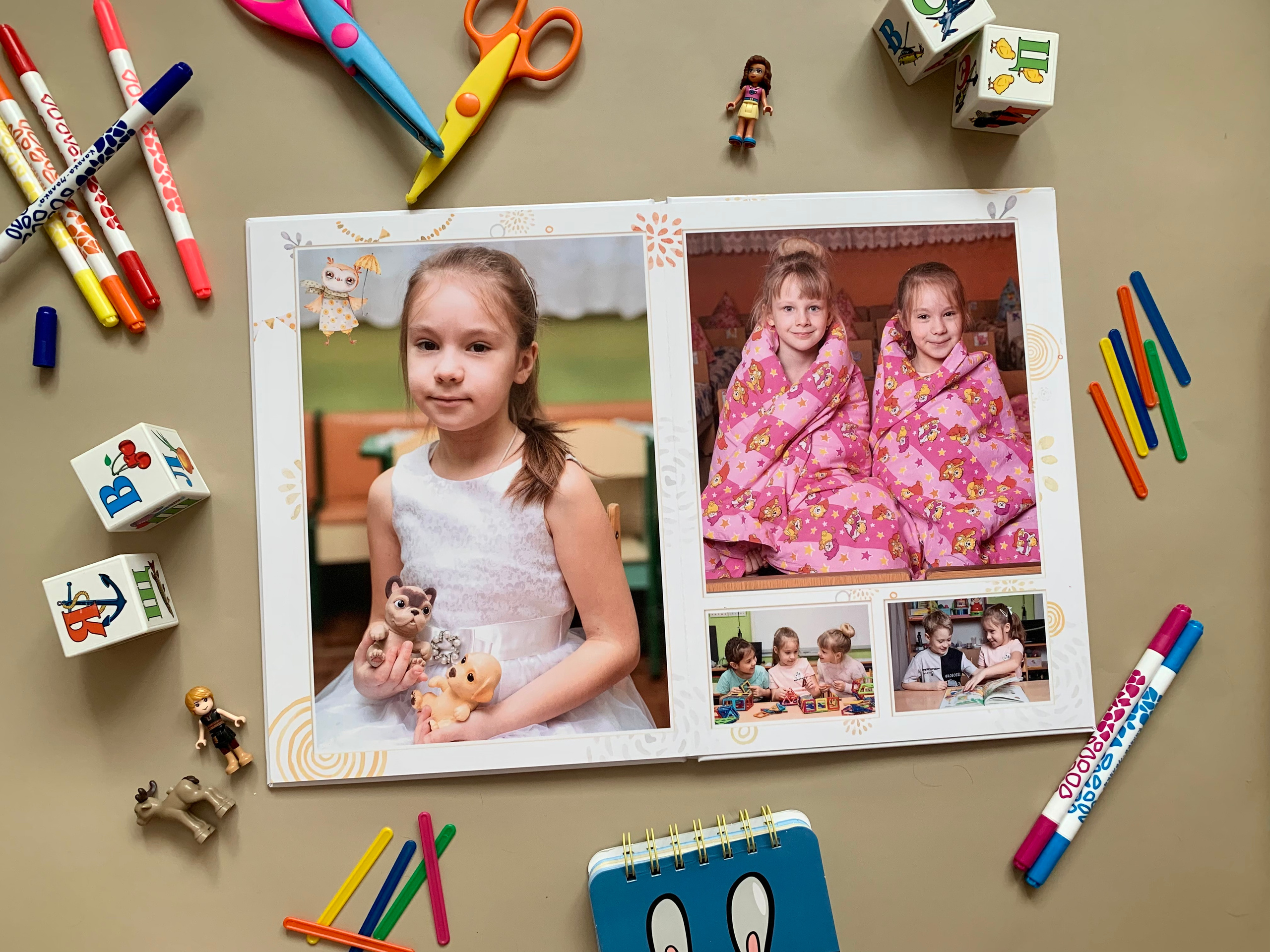 Детский сад. Готовые альбомы. Фотокниги в Туле. Выпускные фотокниги в Туле