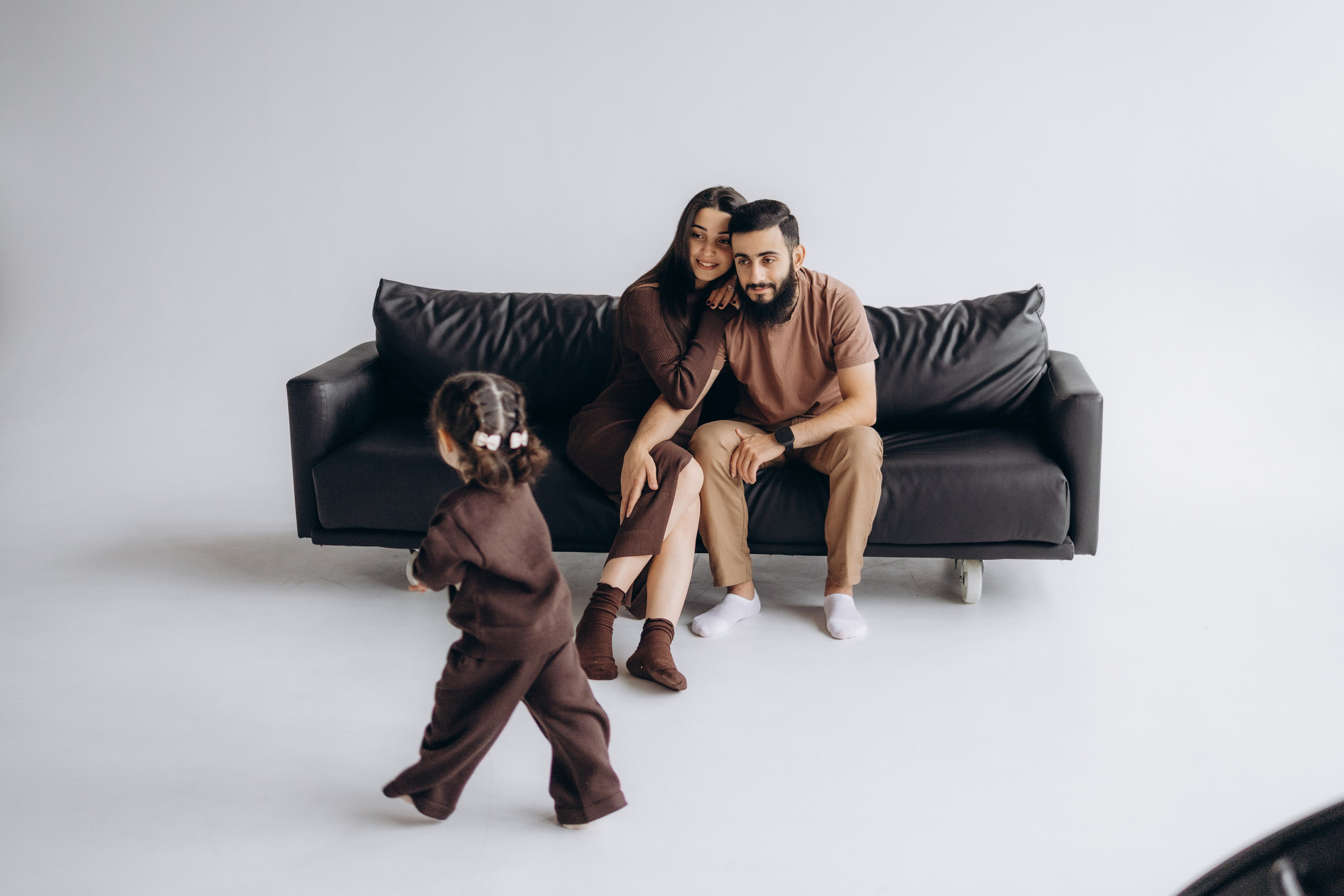 Семейная студийная фотосъемка (03.11.2025 г.) г. Обнинск (Калужская обл.). Надежда Стар семейный и церковный фотограф в Жукове и Калужской области