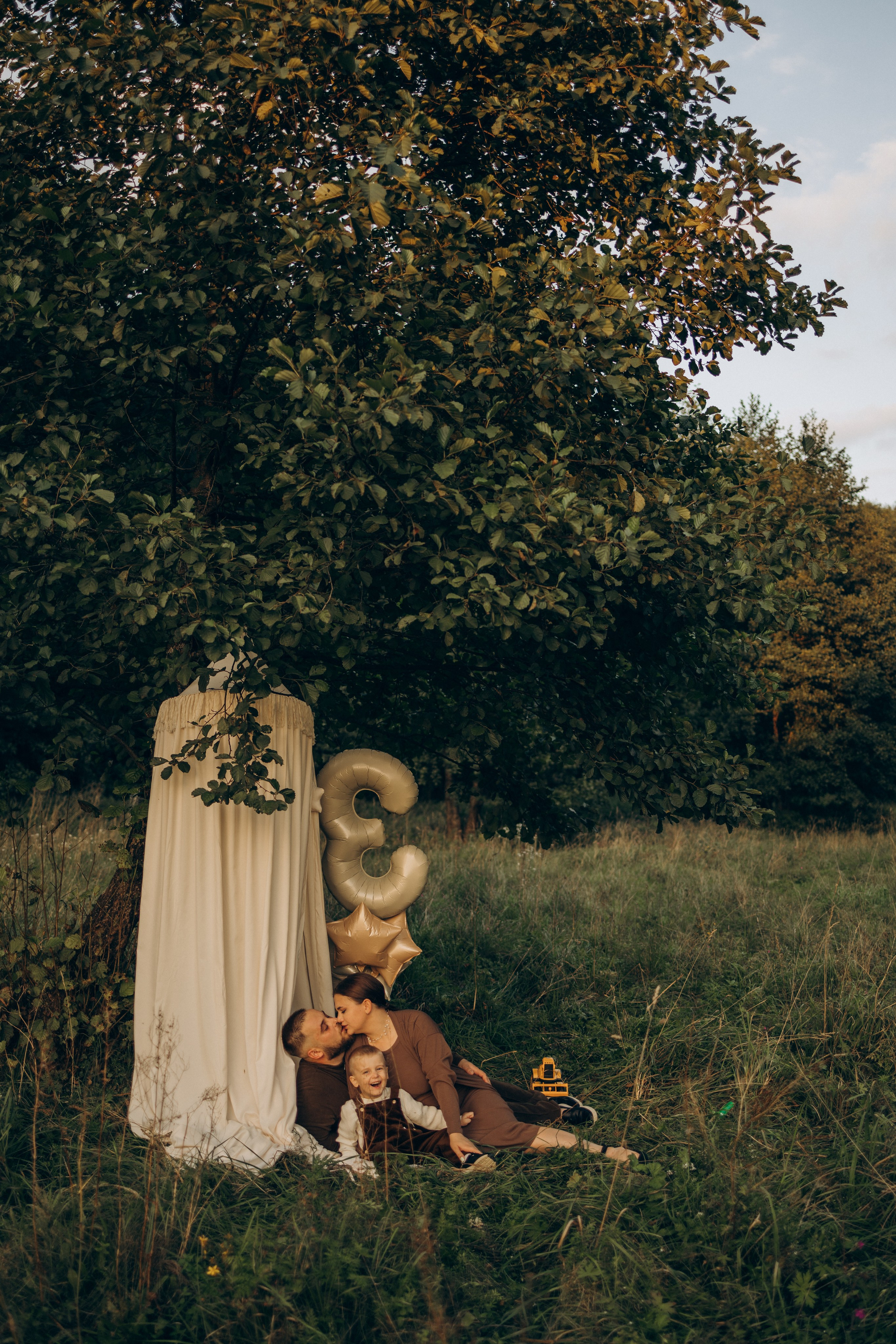 3 годика малышу (7.09.2025 г.) г. Жуков (Калужская обл.). Надежда Стар семейный и церковный фотограф в Жукове и Калужской области