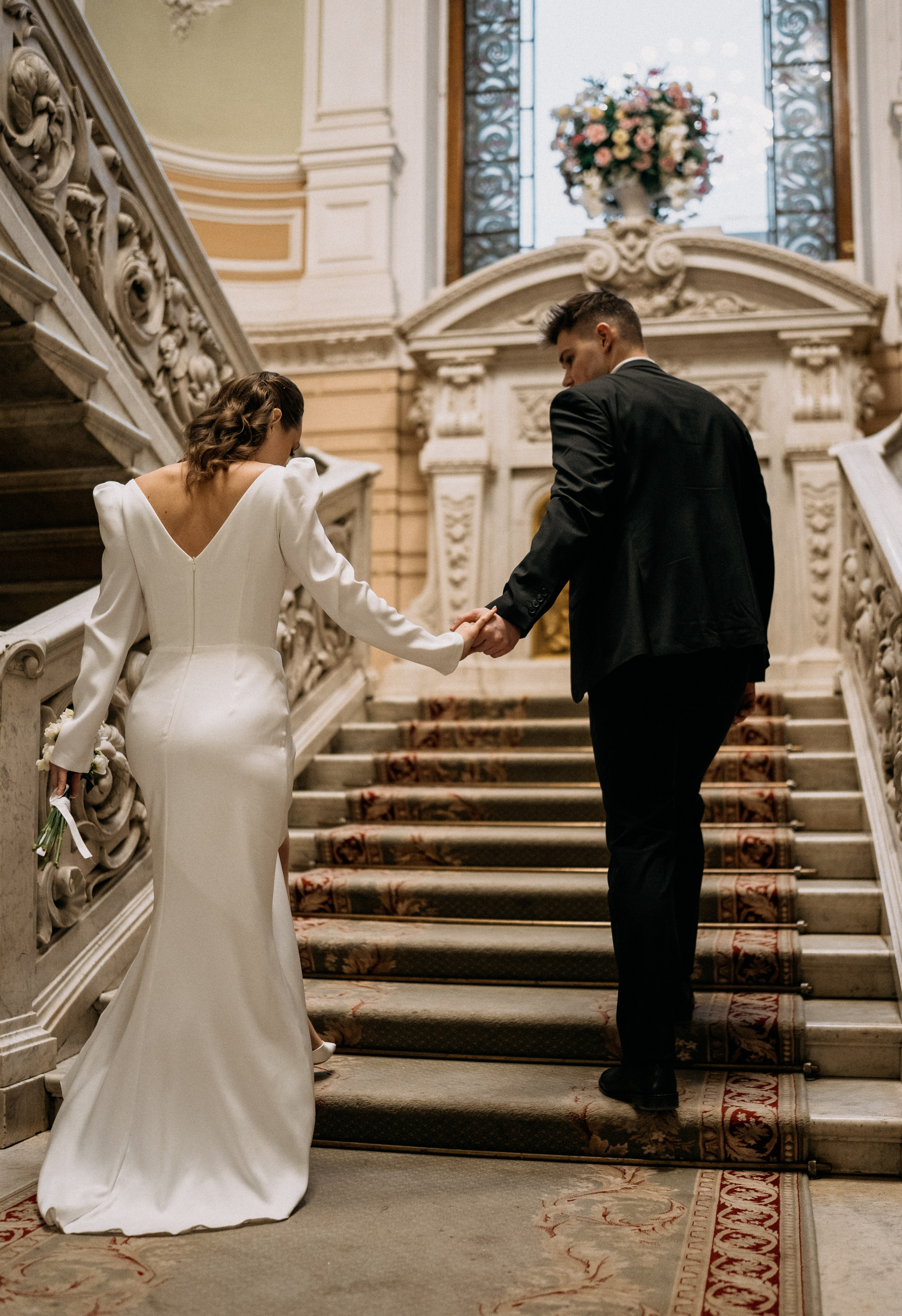 Свадебная фотосессия в Санкт-Петербурге. Федосова Елизавета - свадебный фотограф СПб. Фотосессия Дворец Бракосочетания №1