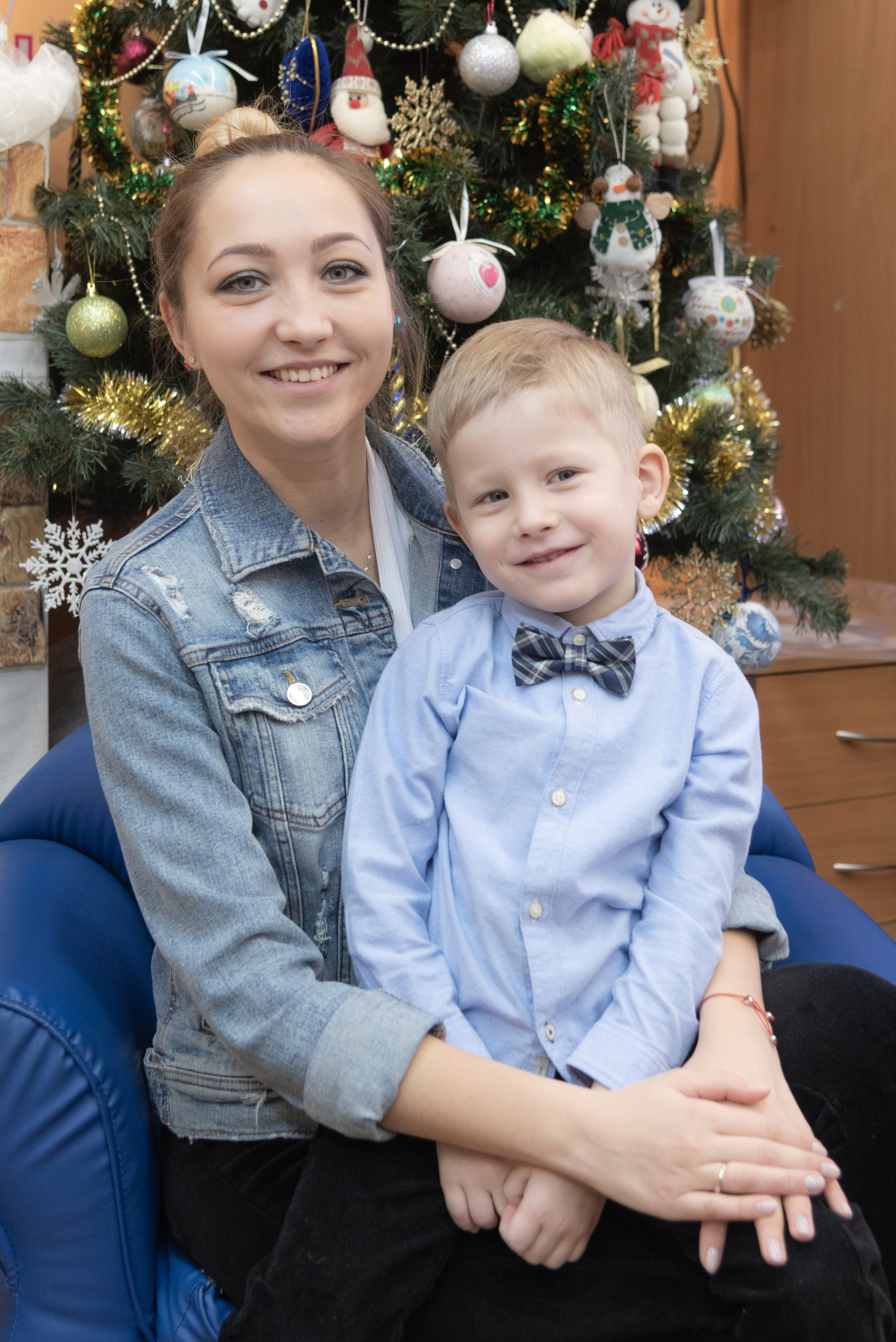 Ёлка в детском саду. Фотограф Евгений Симохин