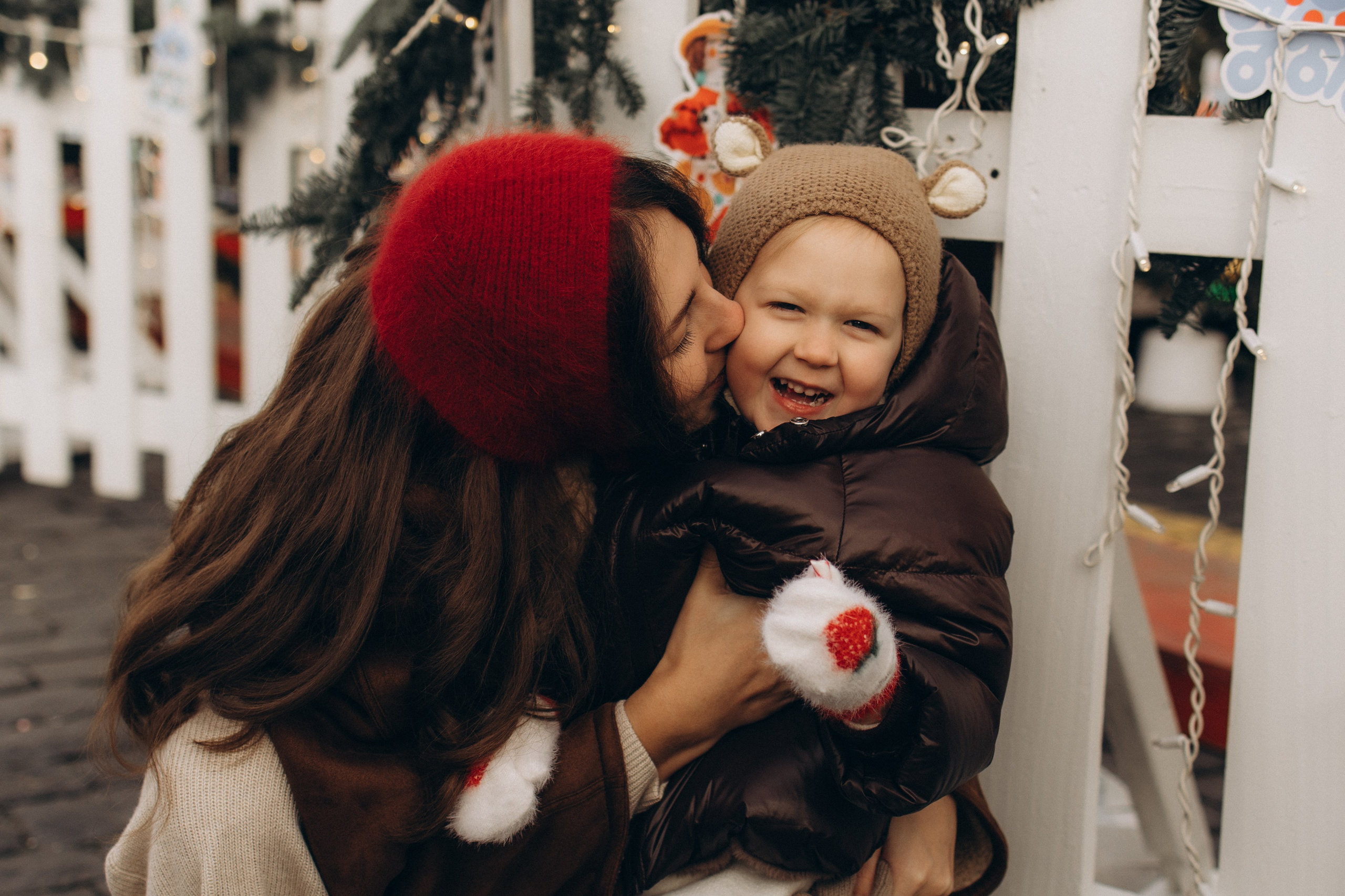 Новый год на ярмарке. Семейный фотограф Москва Наталия Осьмакова