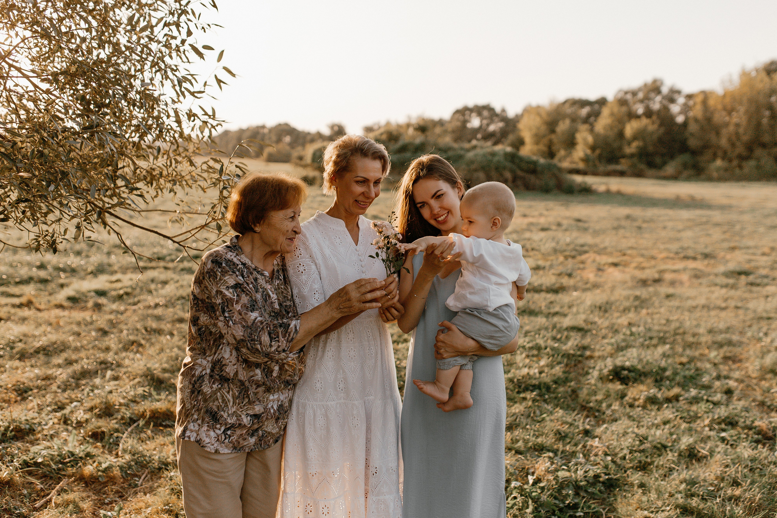 4 поколения. Семейный фотограф Губкин/Старый Оскол