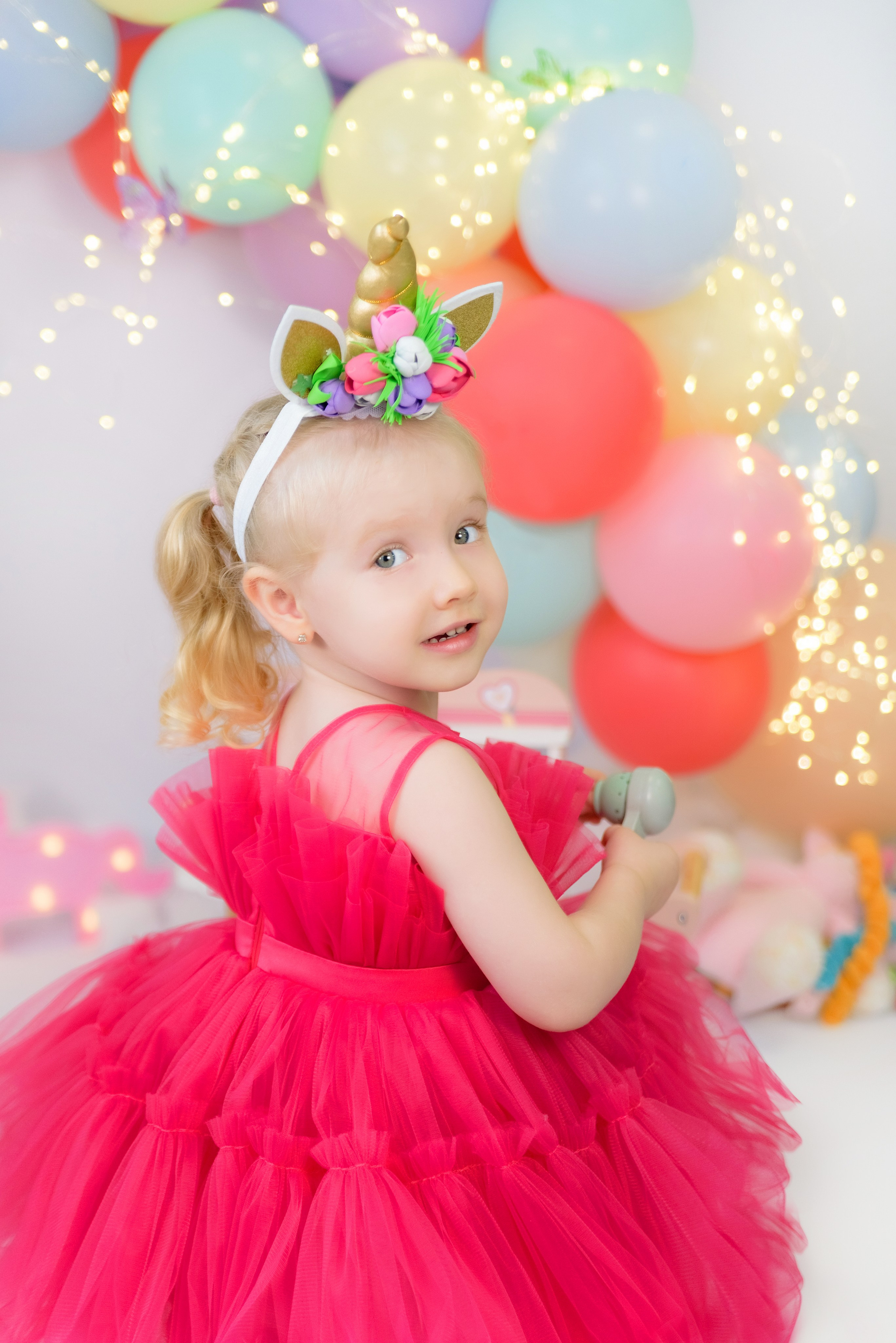 Детская фотосессия «Единорожки» Варя. Детский Фотограф |Фотограф на годик в Брянске Ирина Романова