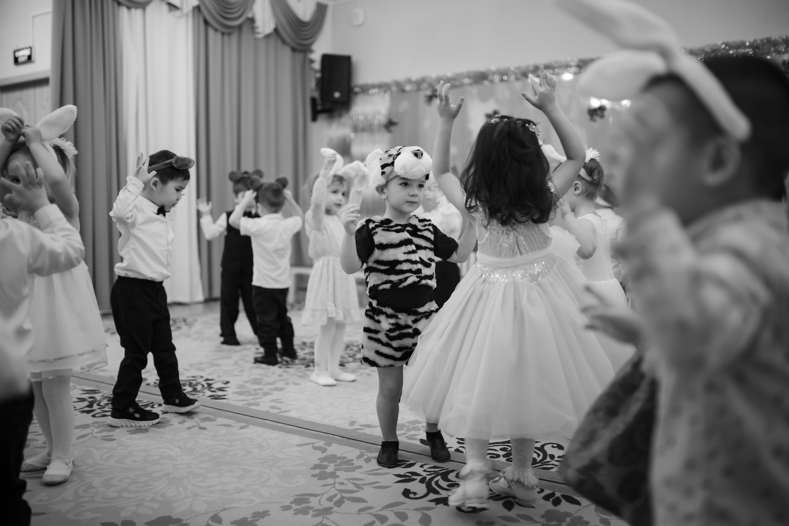 Новогодний утренник в детском саду. Семейный и детский фотограф в Москве Дорогова Екатерина