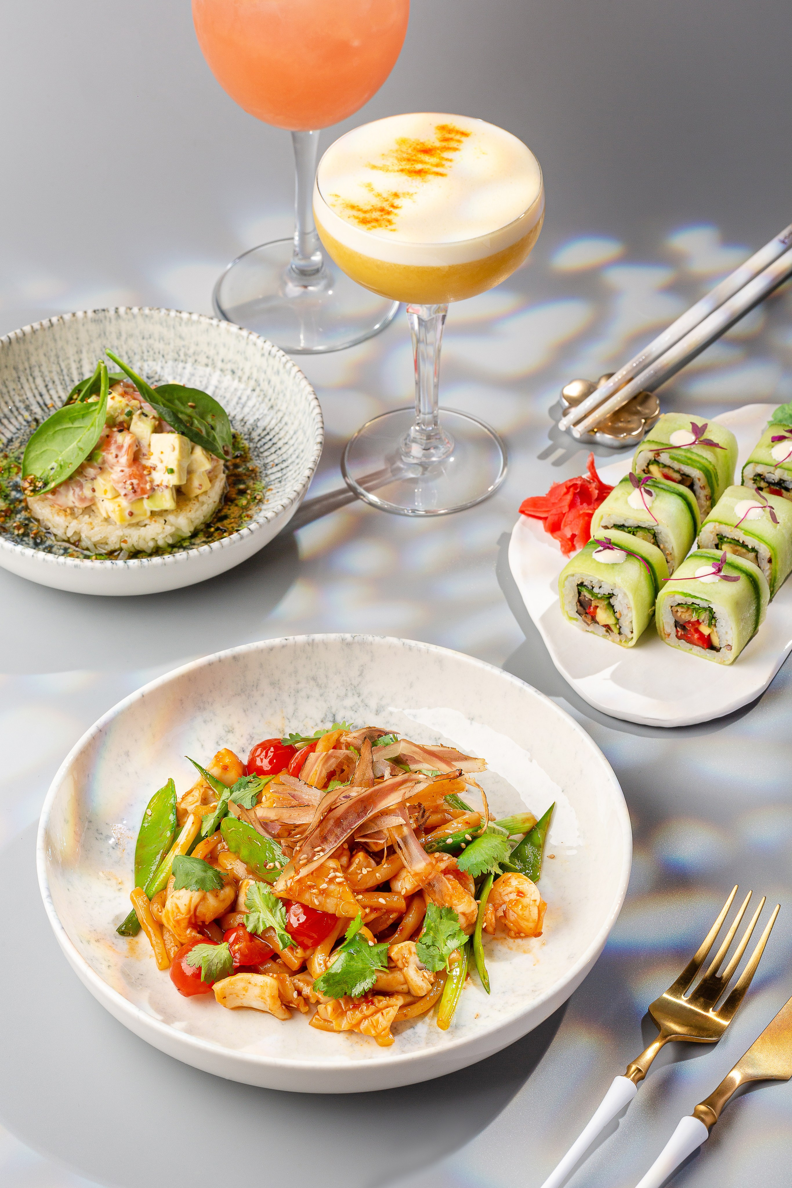 ТАНУКИ меню. Юлия Космо — фуд-фотограф, предметный стилист, Москва