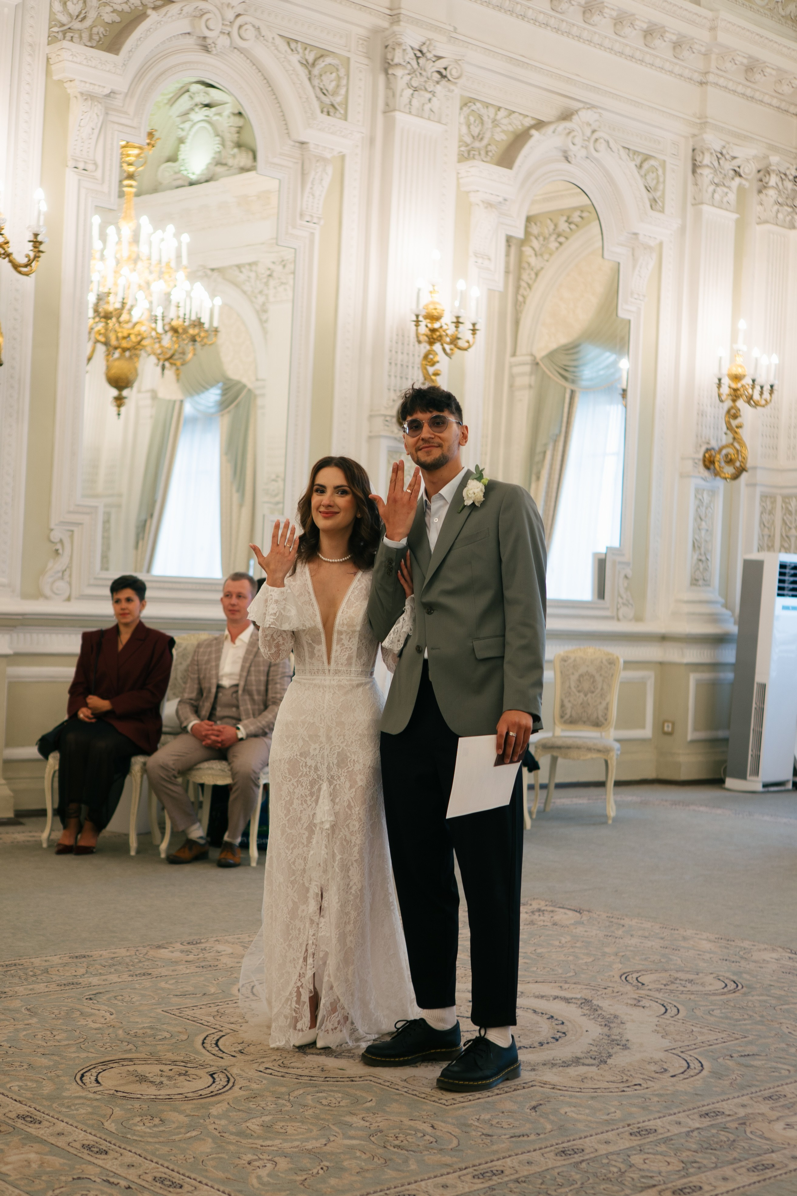 СВАДЕБНАЯ СЬЕМКА В ПЕРВОМ ДВОРЦЕ БРАКОСОЧЕТАНИЯ. Профессиональный фотограф, Санкт-Петербург — Виктория Богомолова