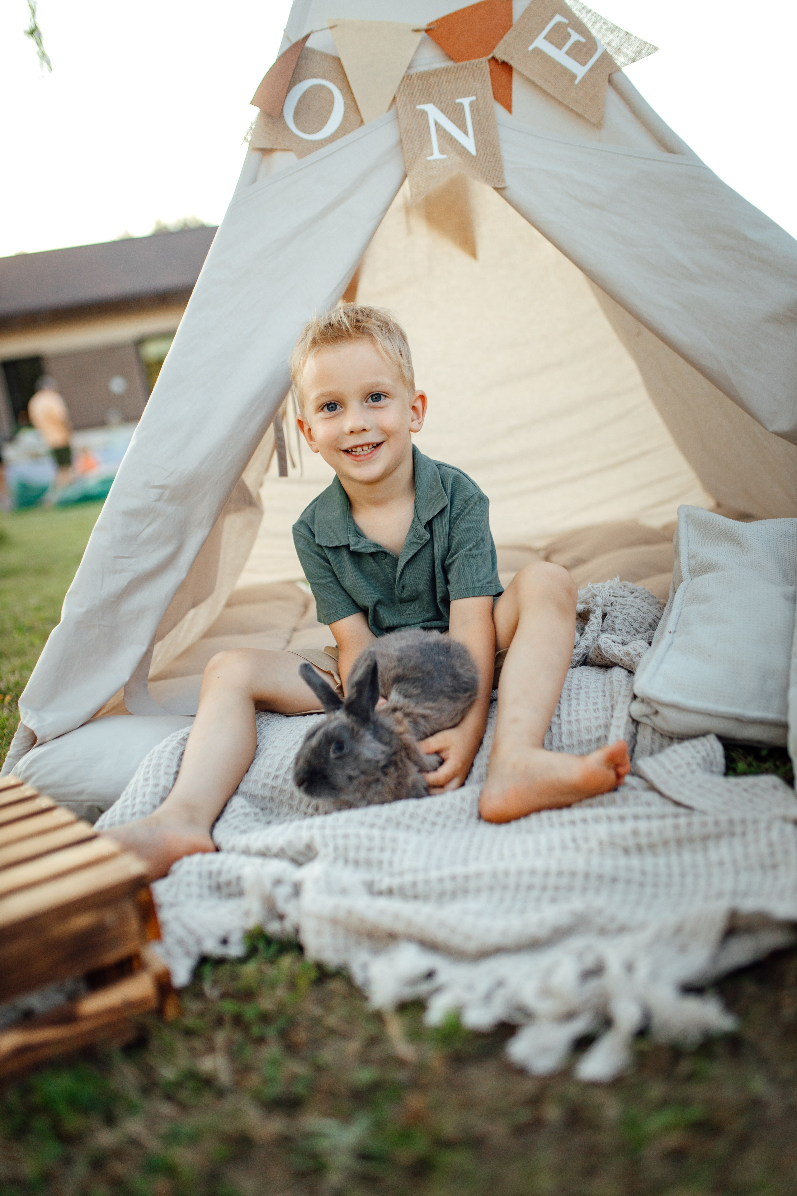 Максику 1 годик, отмечаем дома