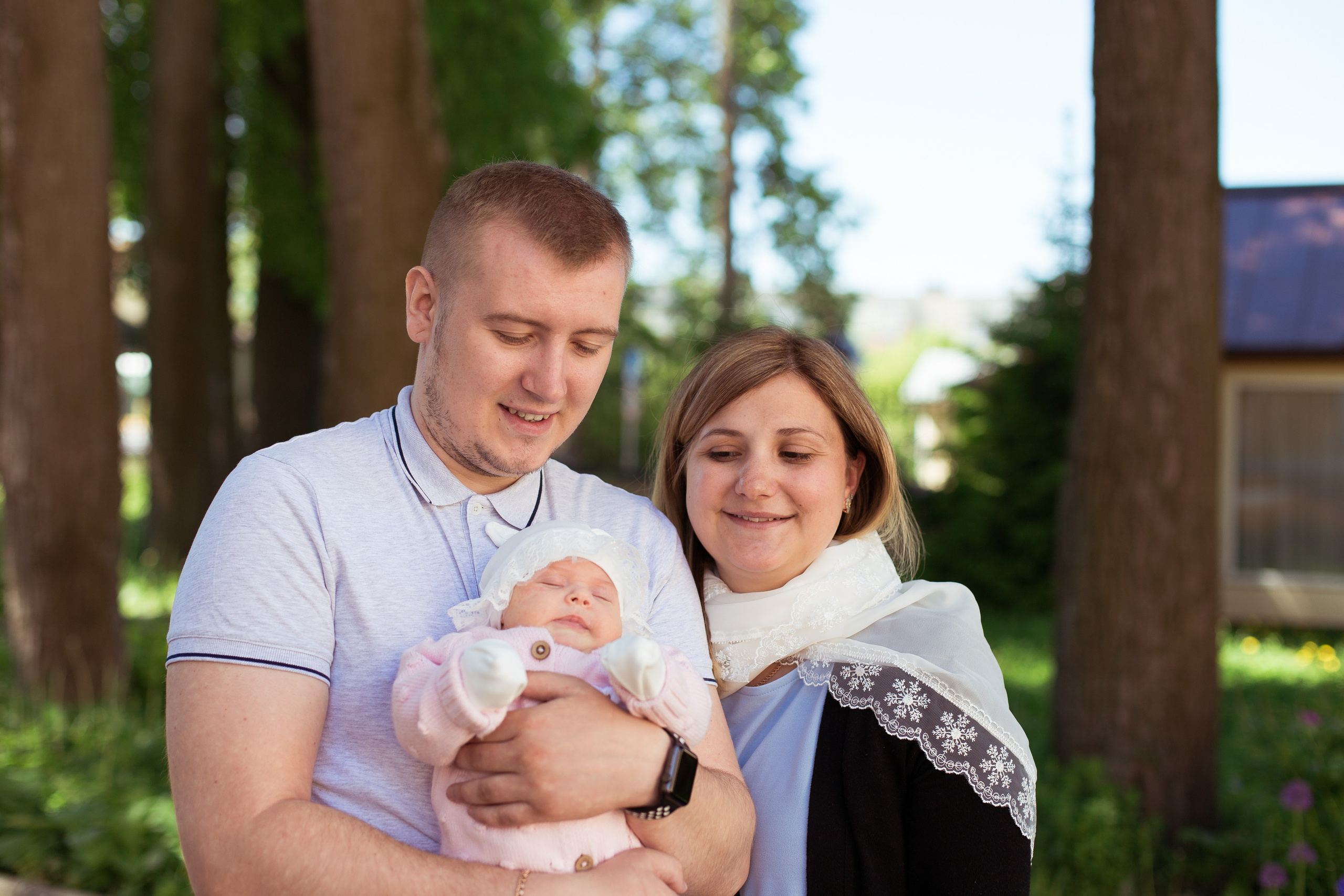 Крещение Ульяны. Успенская церковь. Фотограф новорожденных и детский в Сергиевом Посаде Кругликова Юлия