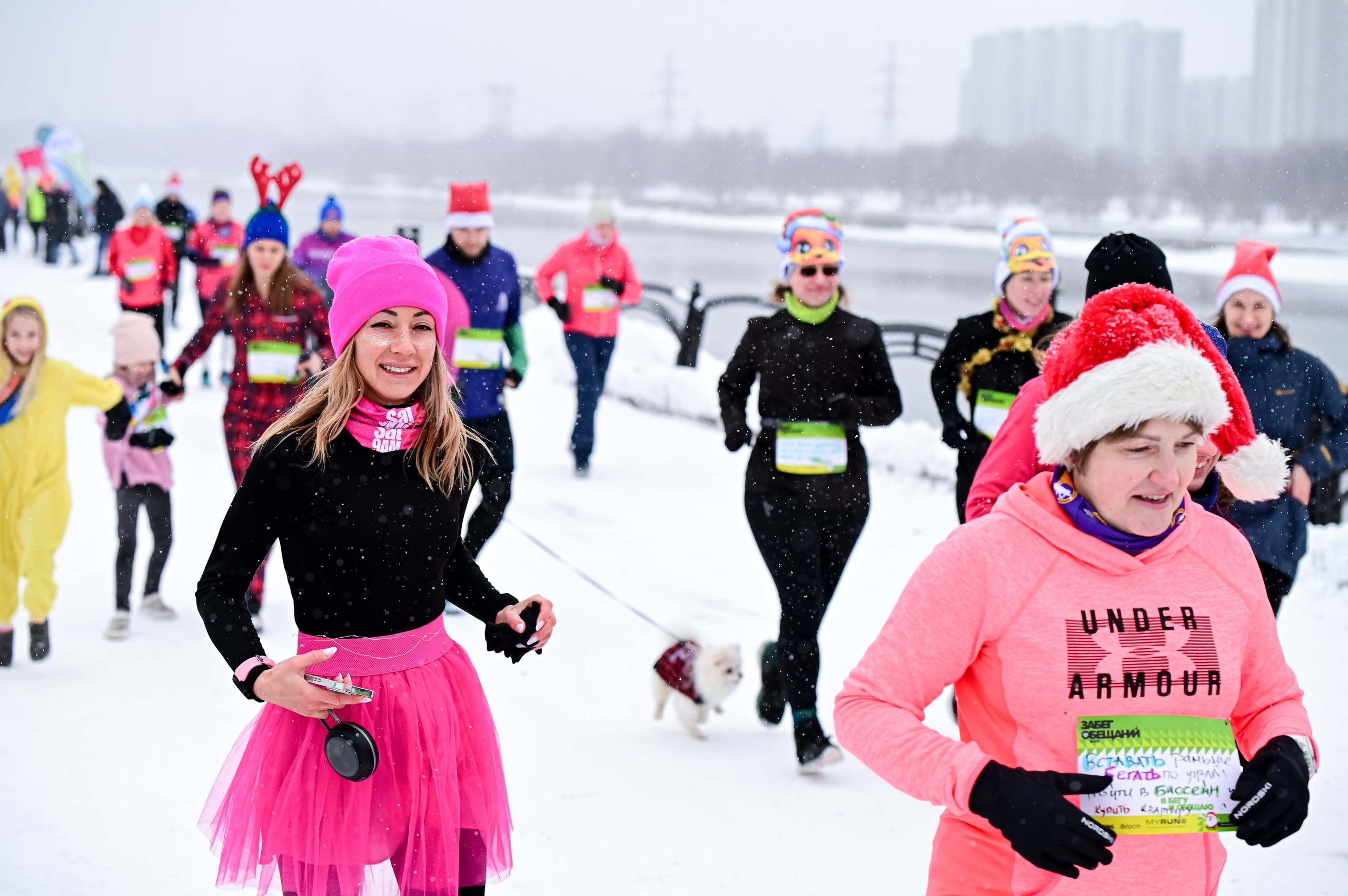Новогодние 5 Вёрст Марьино и Забег обещаний (01.01.25). Фотограф | Ирина Гамзинова | Москва