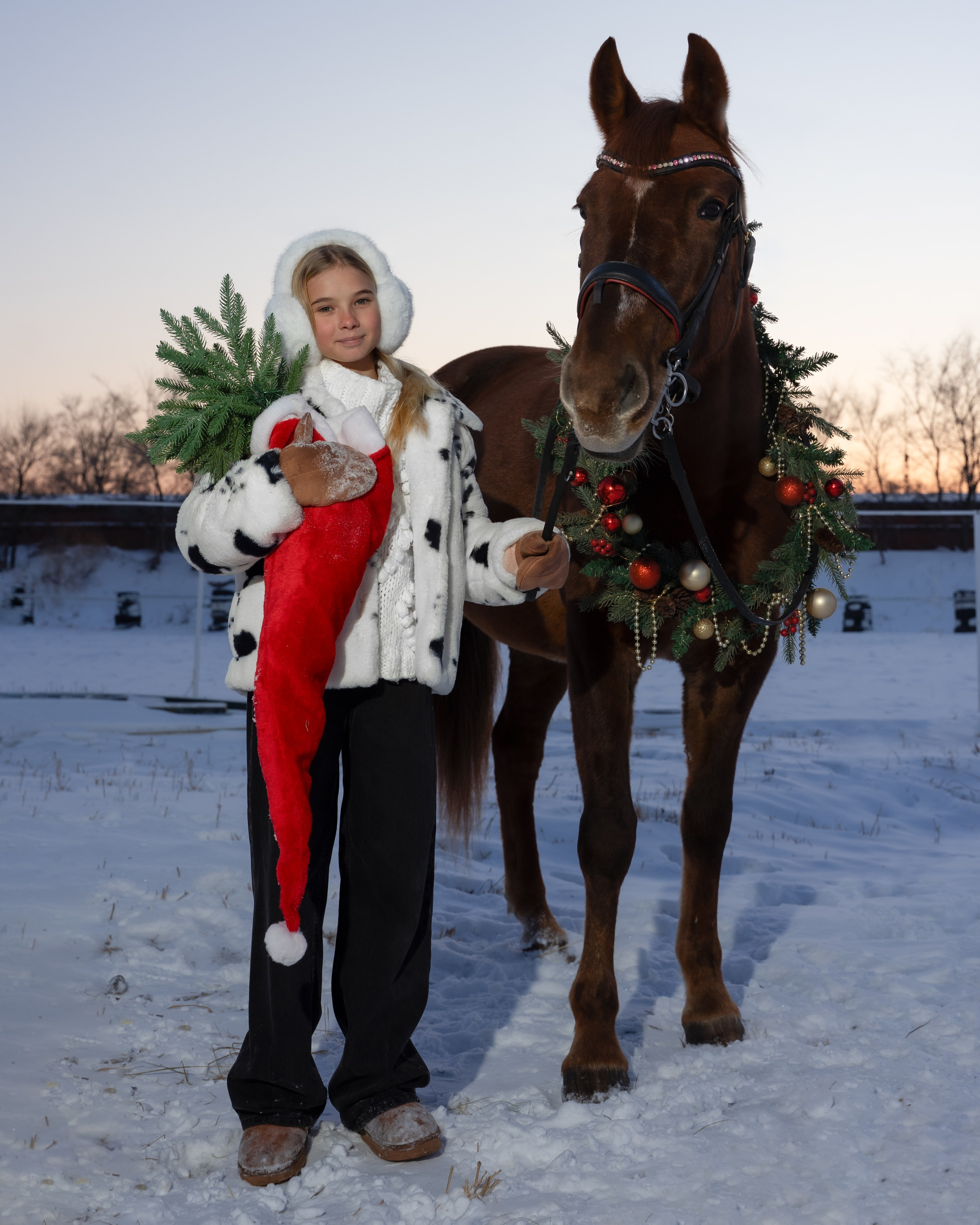 Новый год. Женский, семейный фотограф в г. Уссурийске Марина Гусарова
