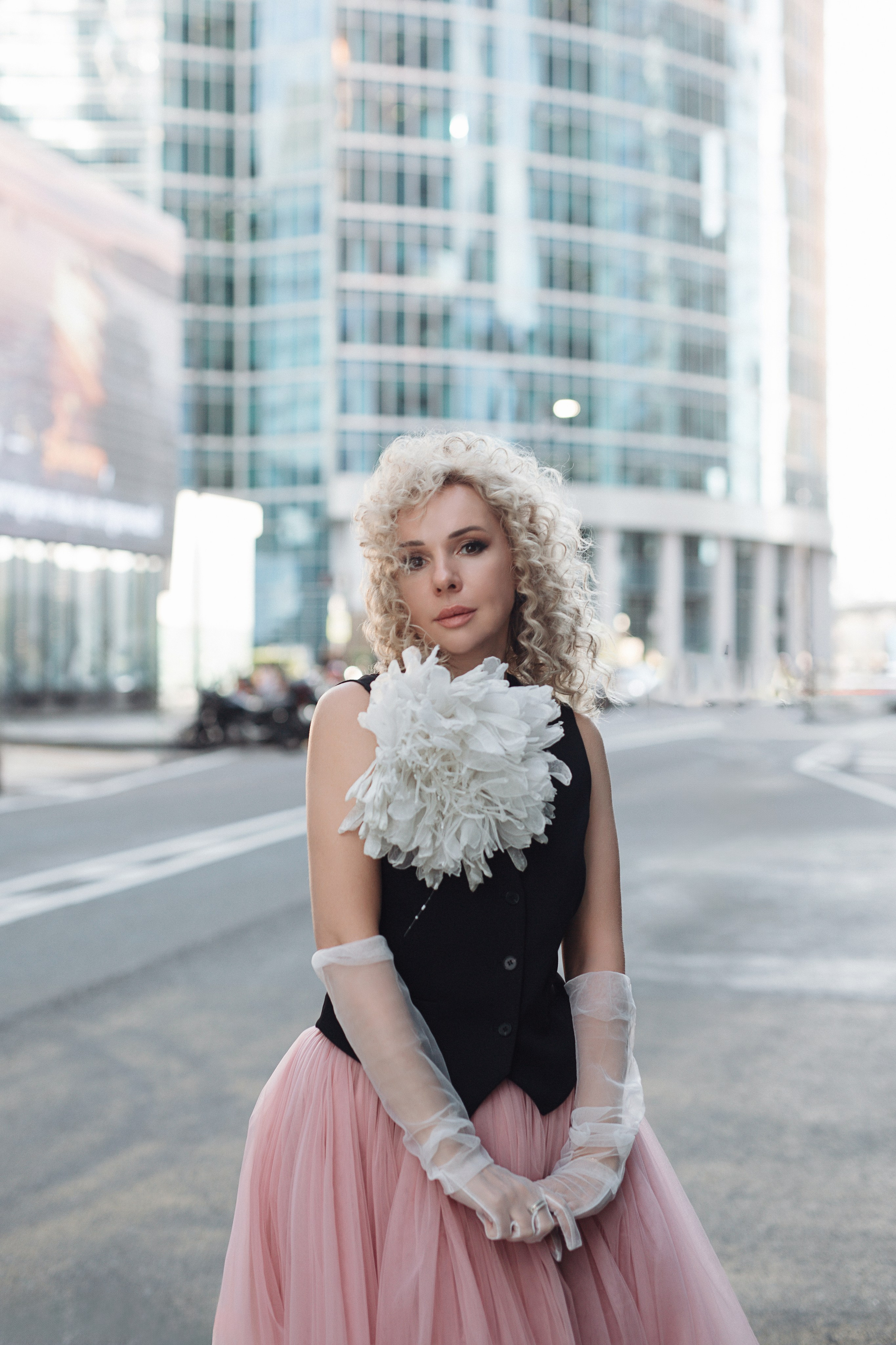 Аня в Moscow City. Семейный фотограф в Москве Марина Петра