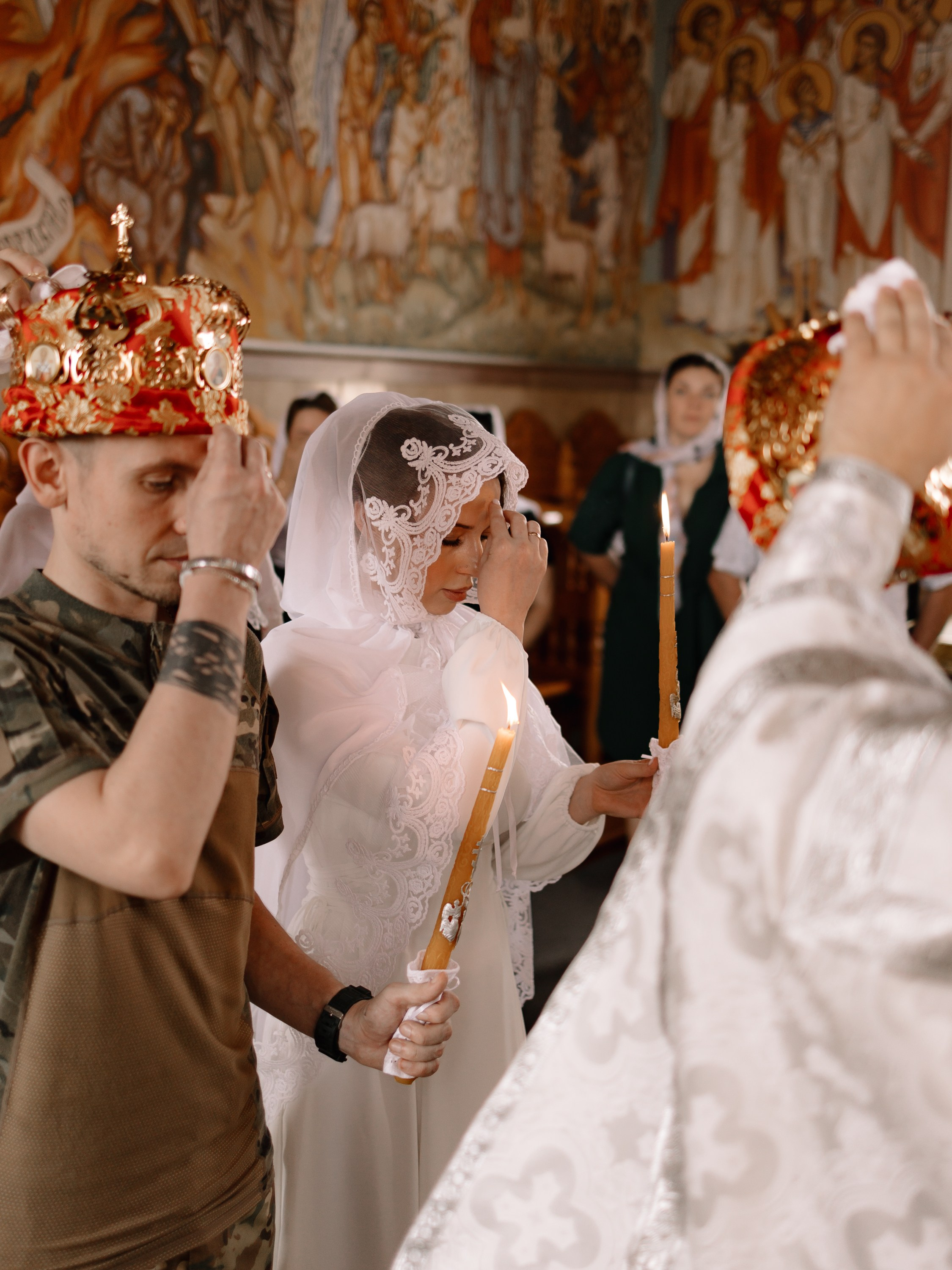 Таинство Венчания Олега и Ольги. Семейный фотограф в Краснодаре Храмова Анна