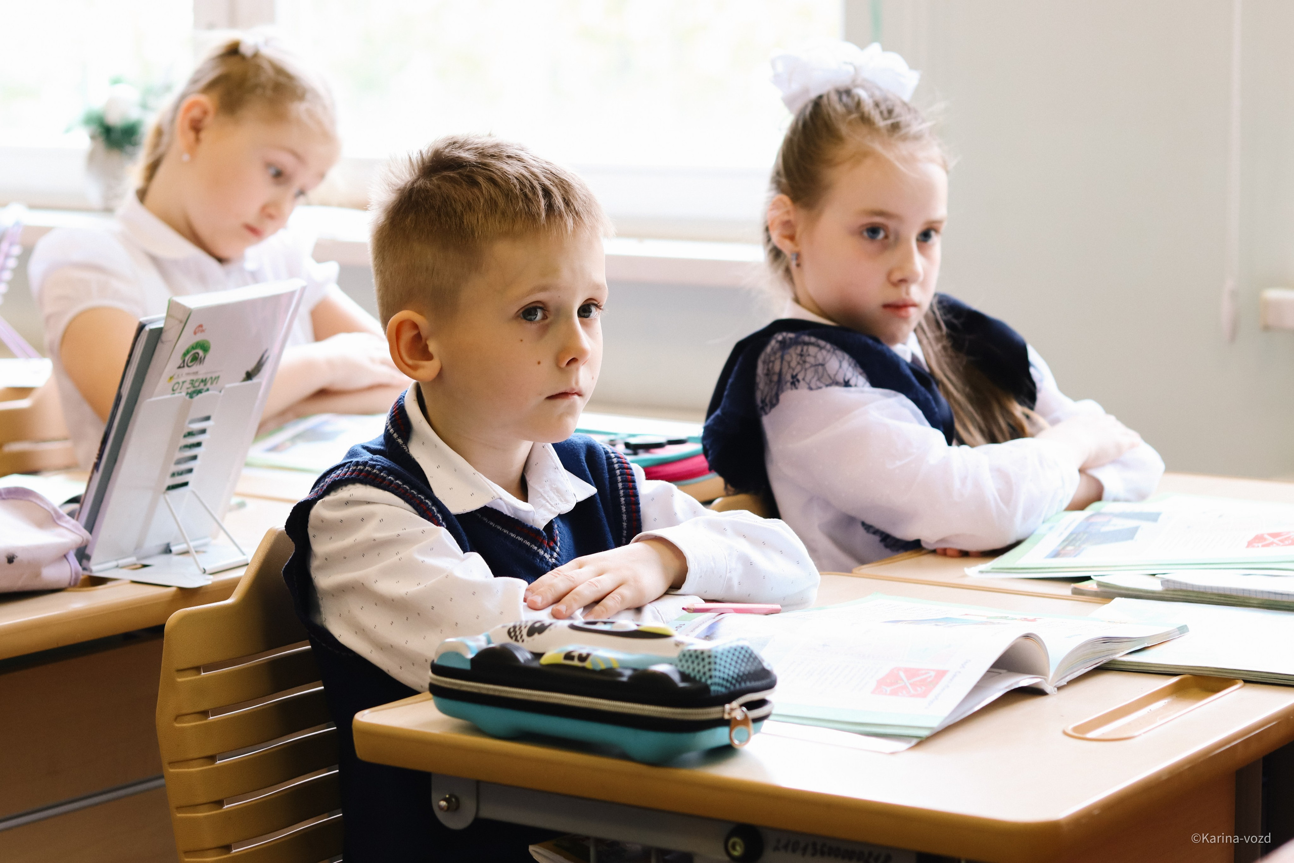 Один день из жизни младшеклассников. Репортажный фотограф в Москве и Зеленограде Karina-vozd