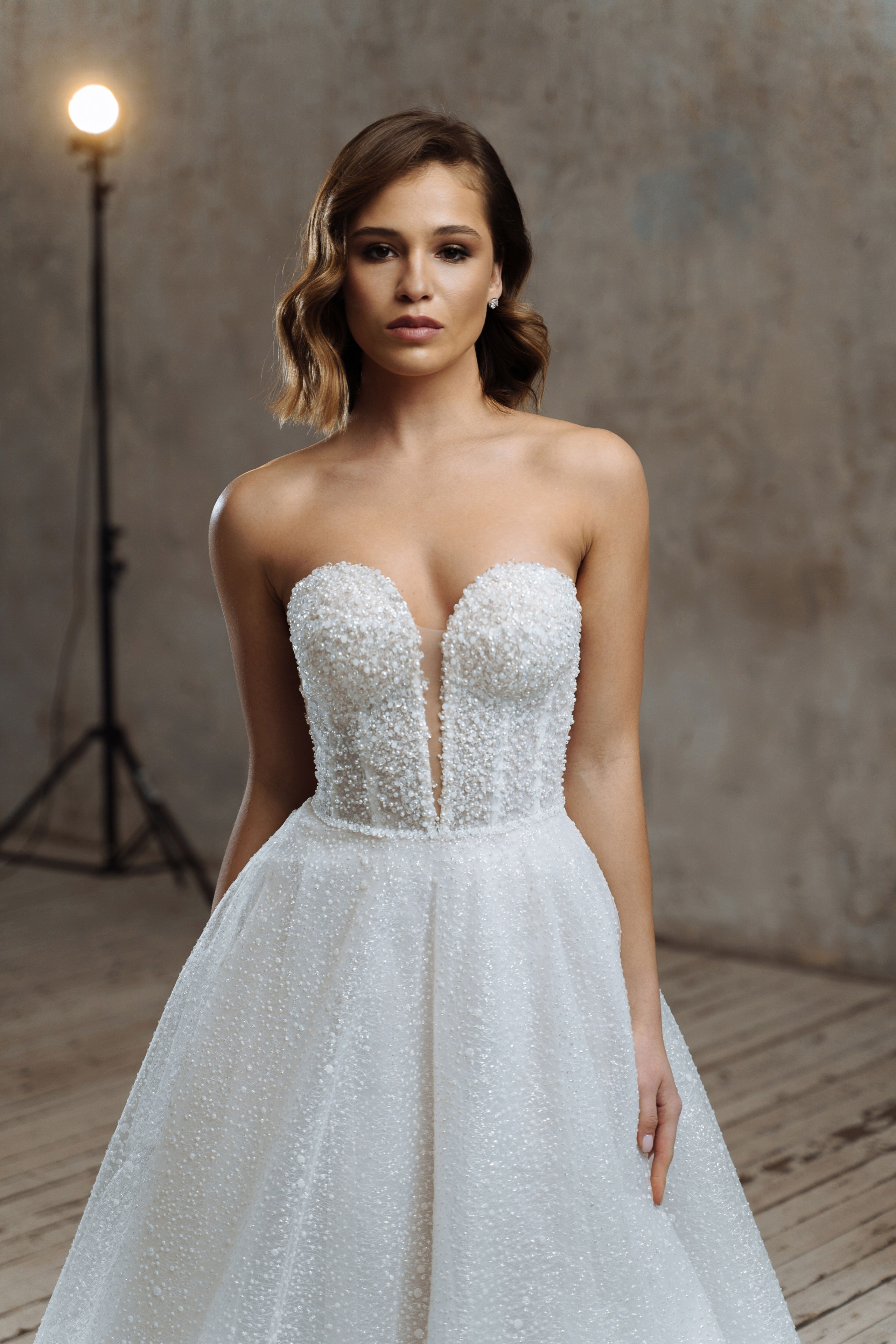 Съемка свадебного каталога бренда BERTINA DESIGN с Кристиной. Свадебный и портретный фотограф Клипа Максим